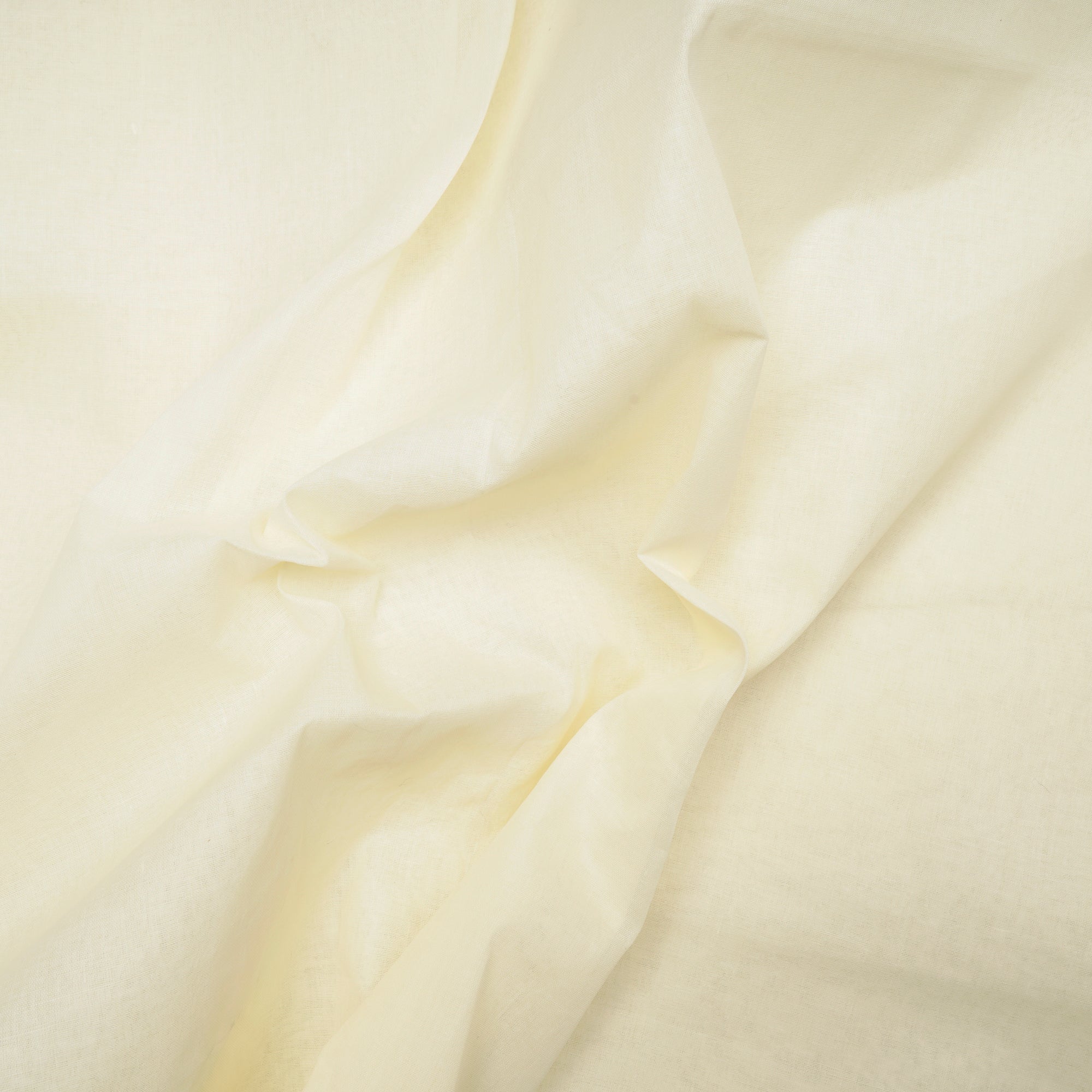 Cream Color Cotton Organdy Fabric