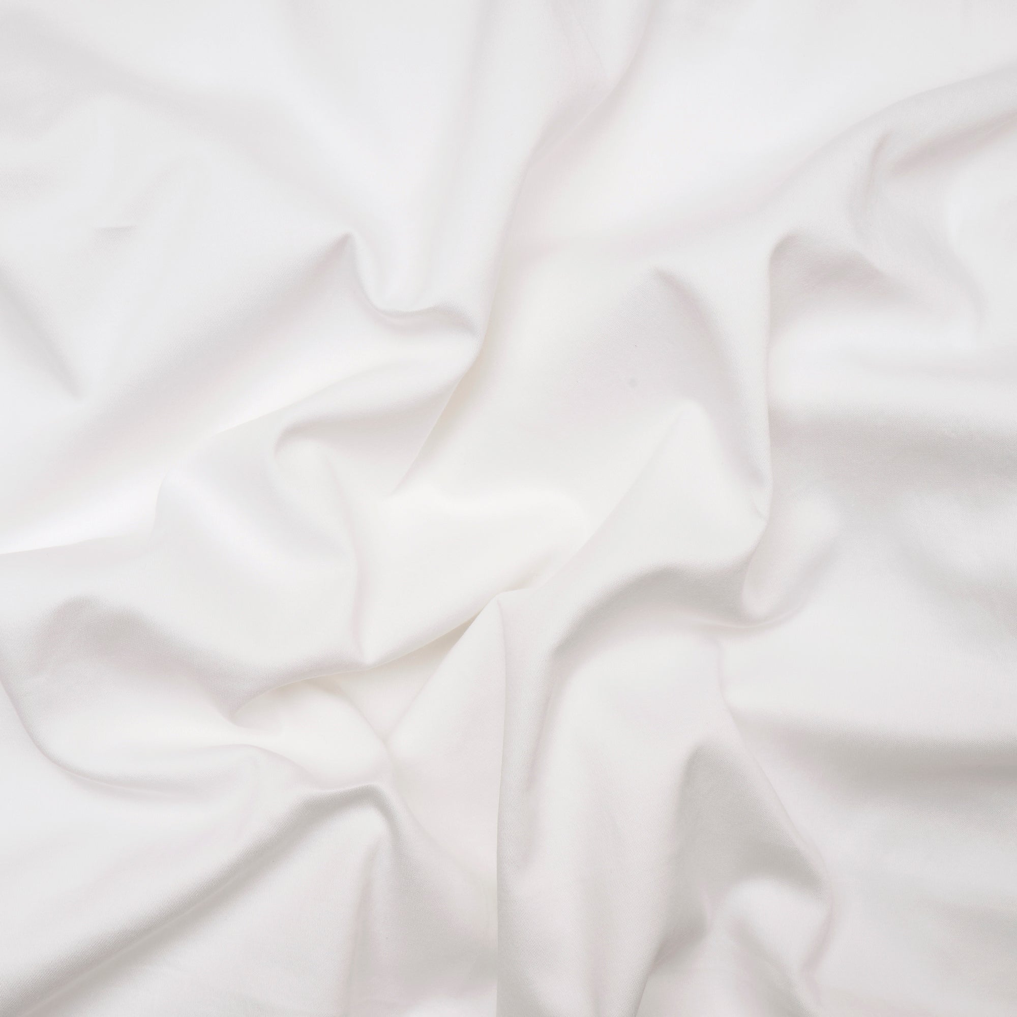 Off White Color Cotton Satin Lycra Fabric