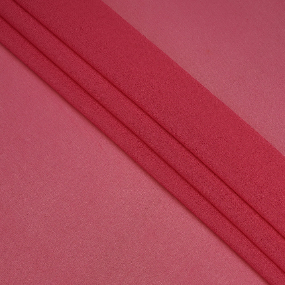 Light Pink Color Piece Dyed Viscose Georgette Fabric