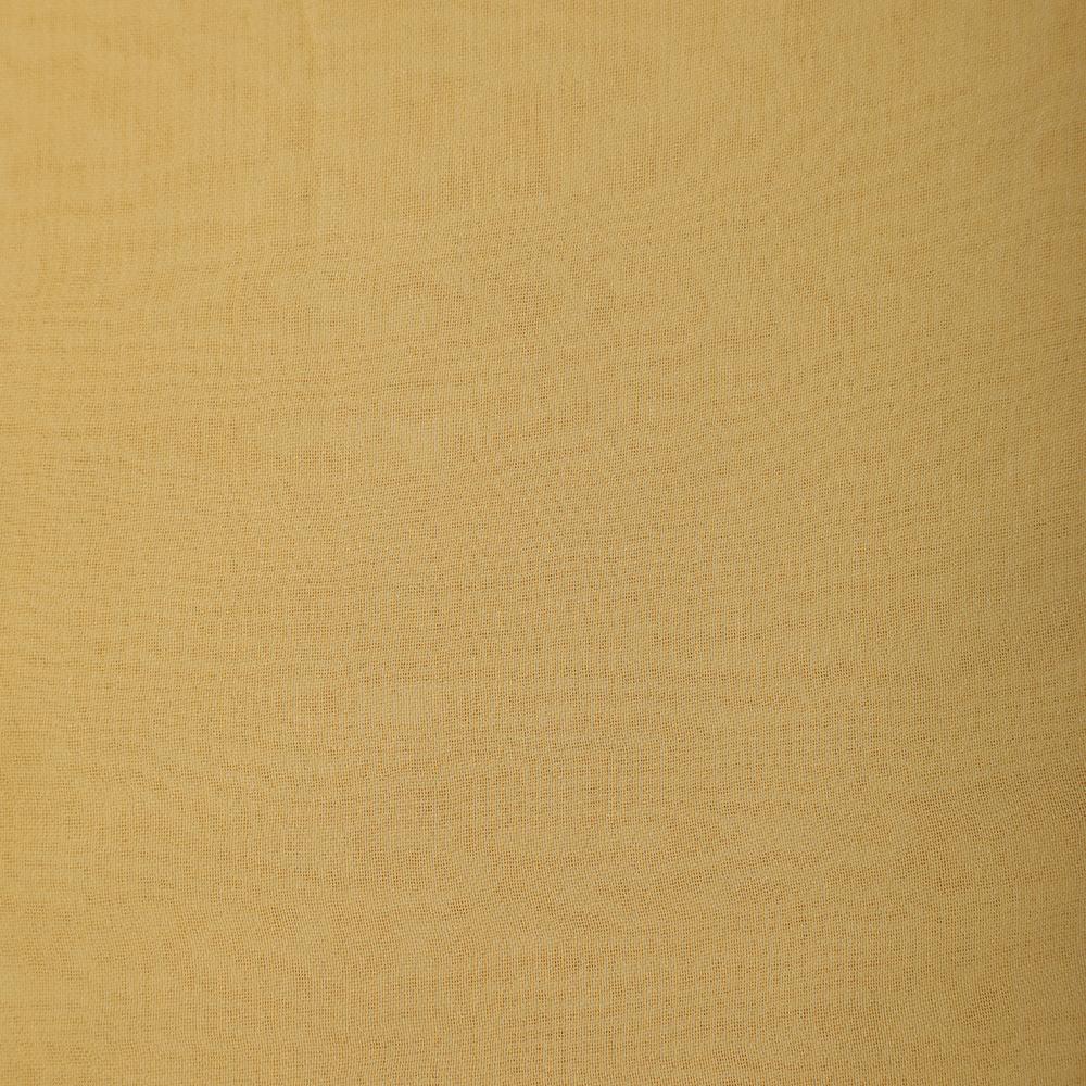 Golden Color Handwoven Pure Tissue Fabric