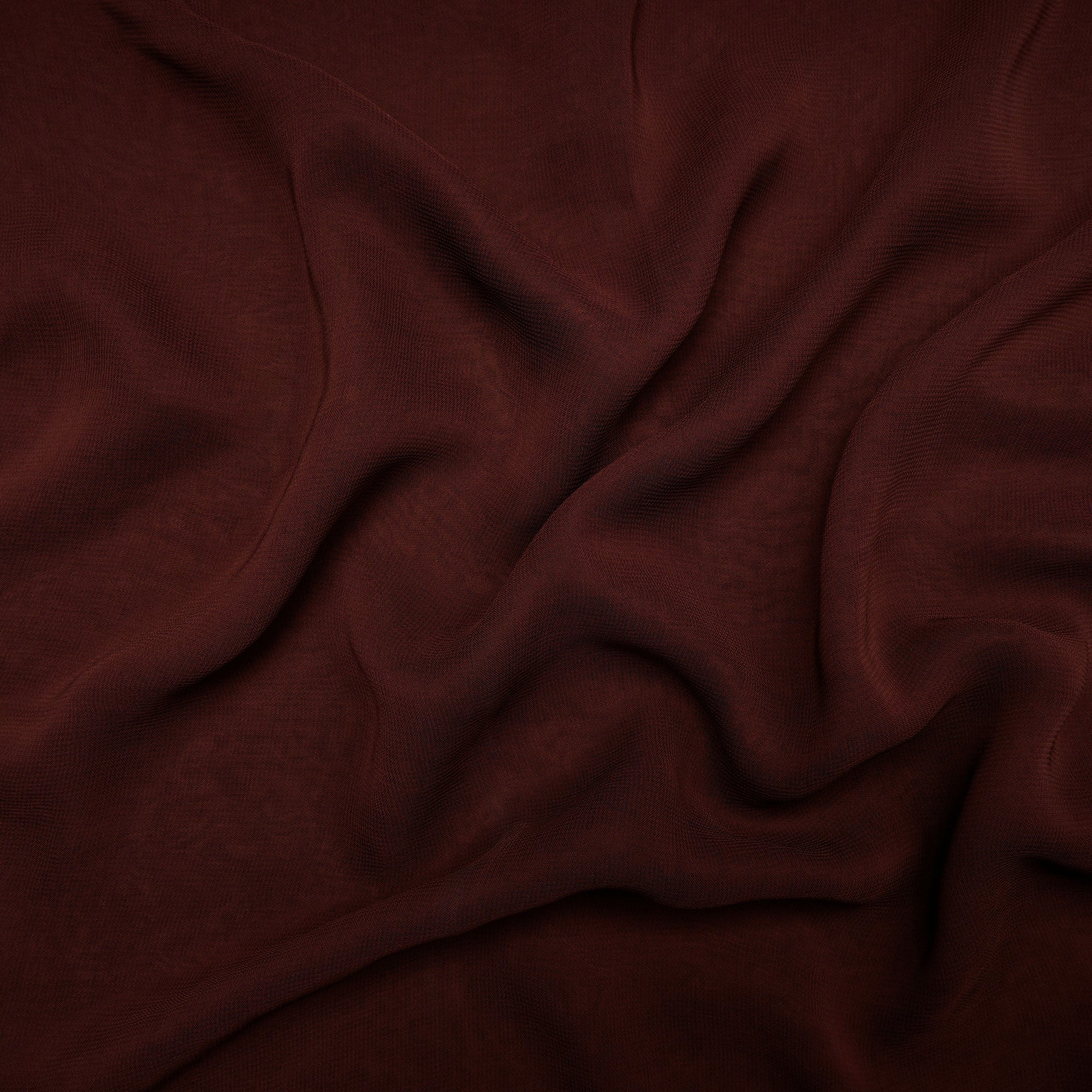 Sable Piece Dyed Viscose Georgette Fabric
