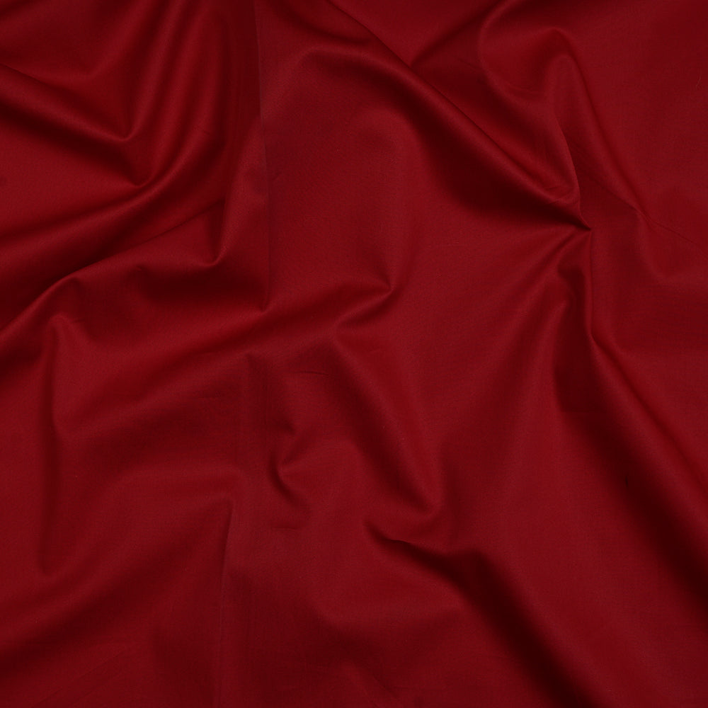 Red Color Cotton Twill Fabric