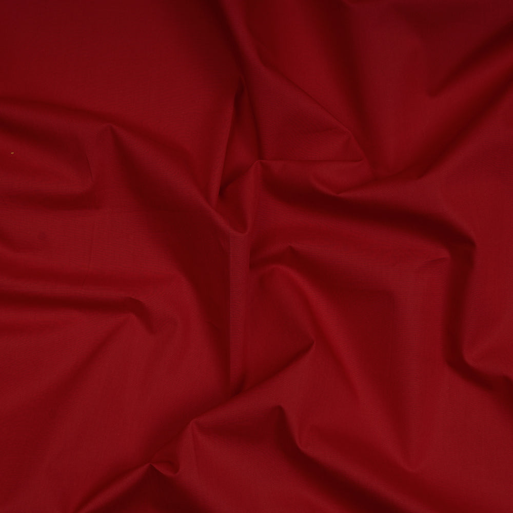 Red Color Cotton Fabric