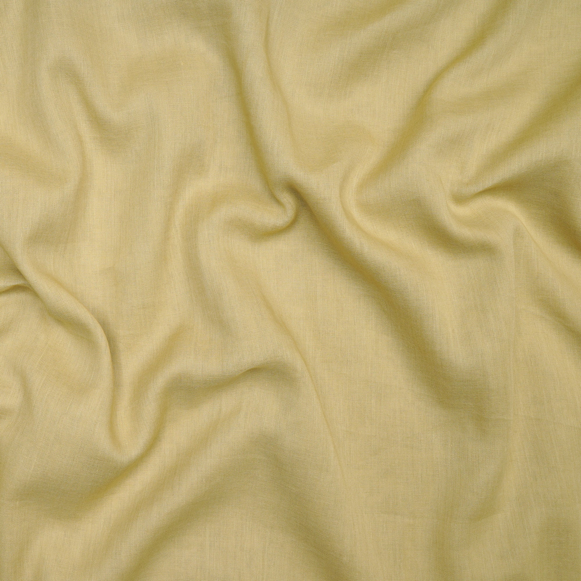 Dried Moss Cotton Voile Fabric