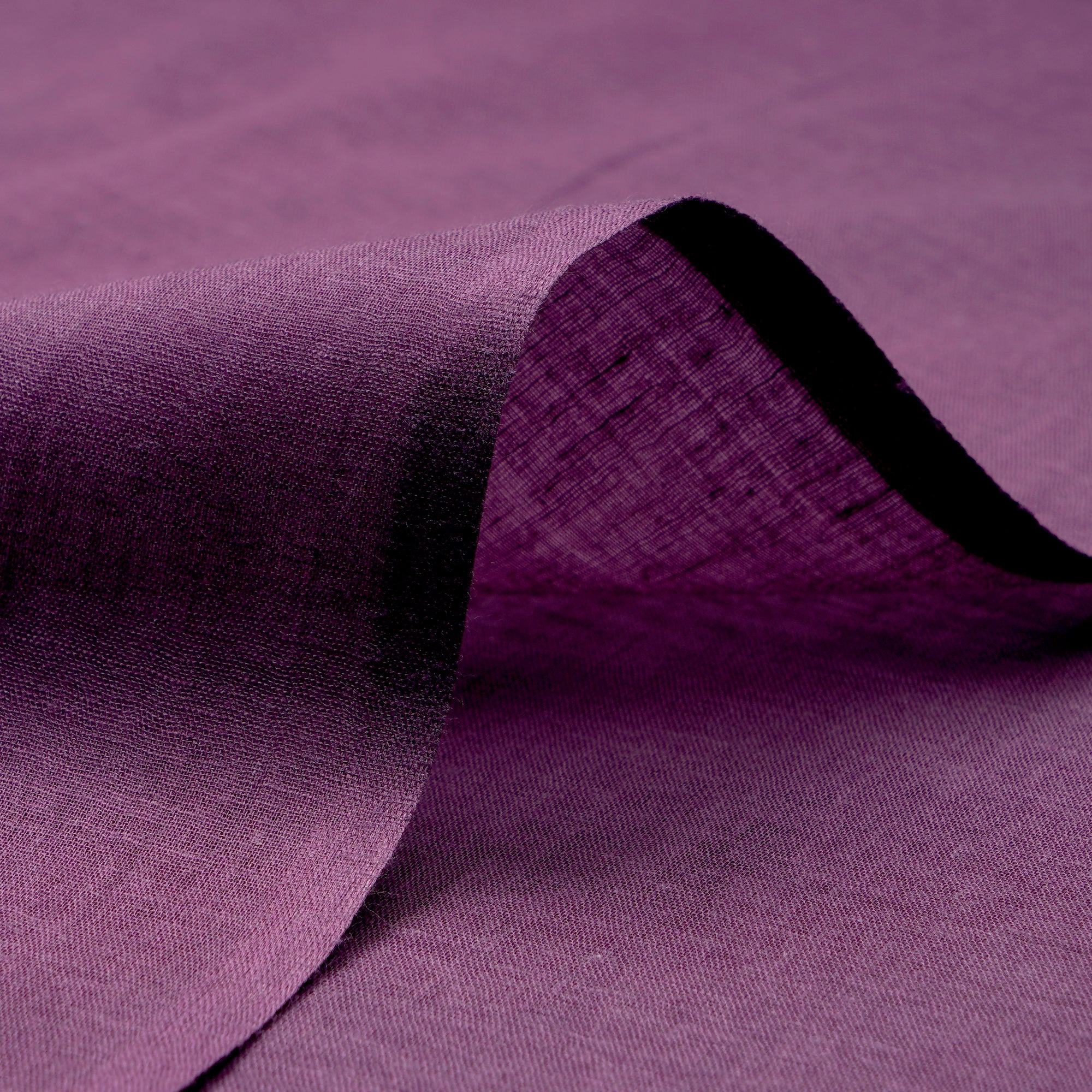 Purple Pure Cotton Voile Fabric