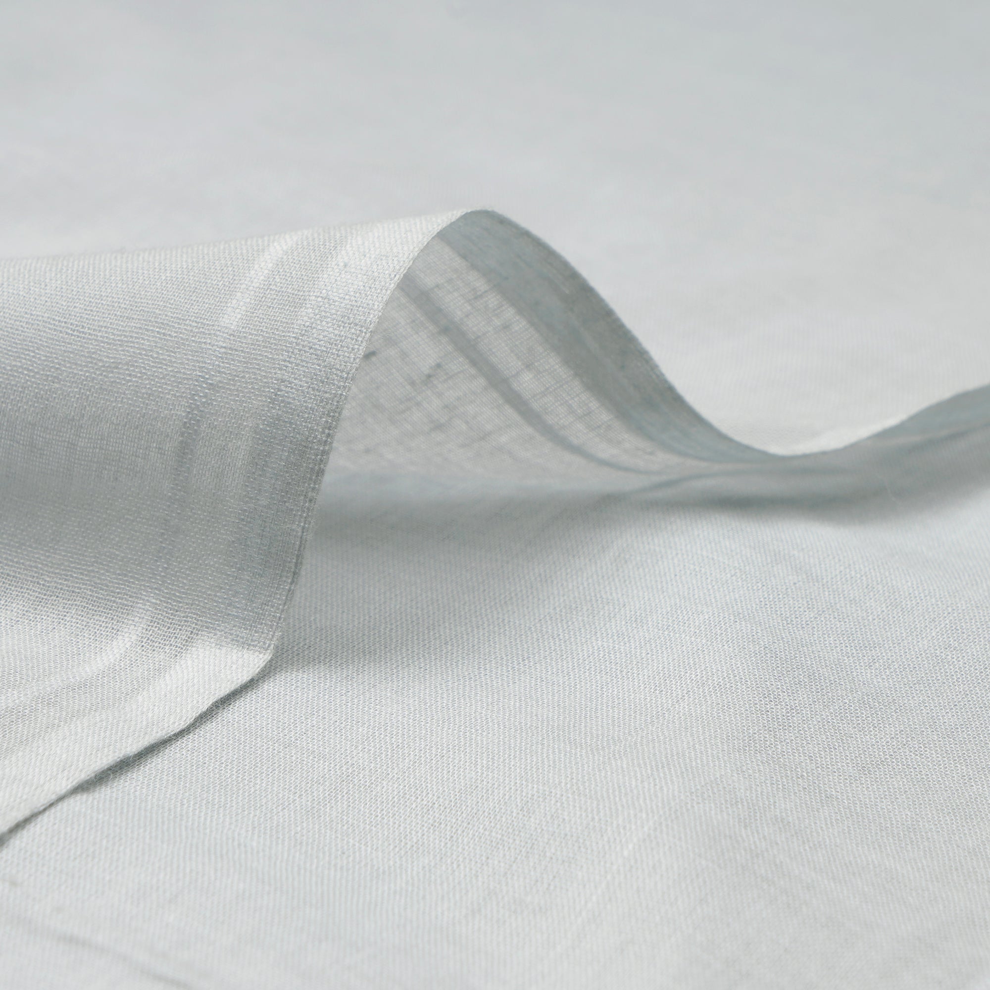 Glacier Gray Cotton Voile Fabric