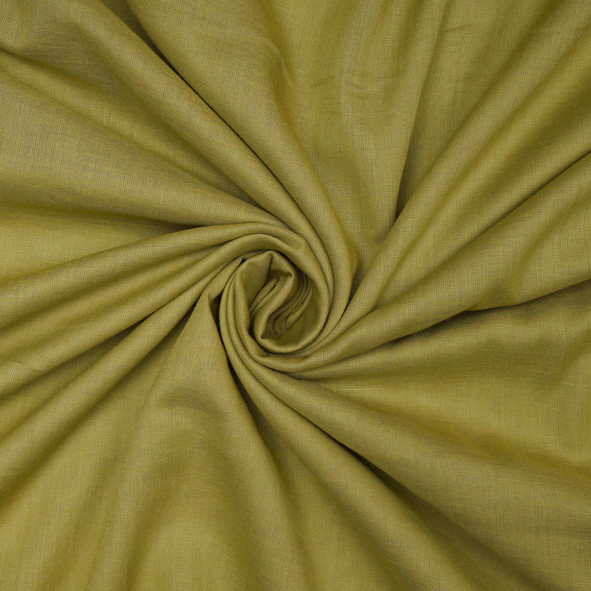 Endive Piece Dyed Cotton Voile Fabric