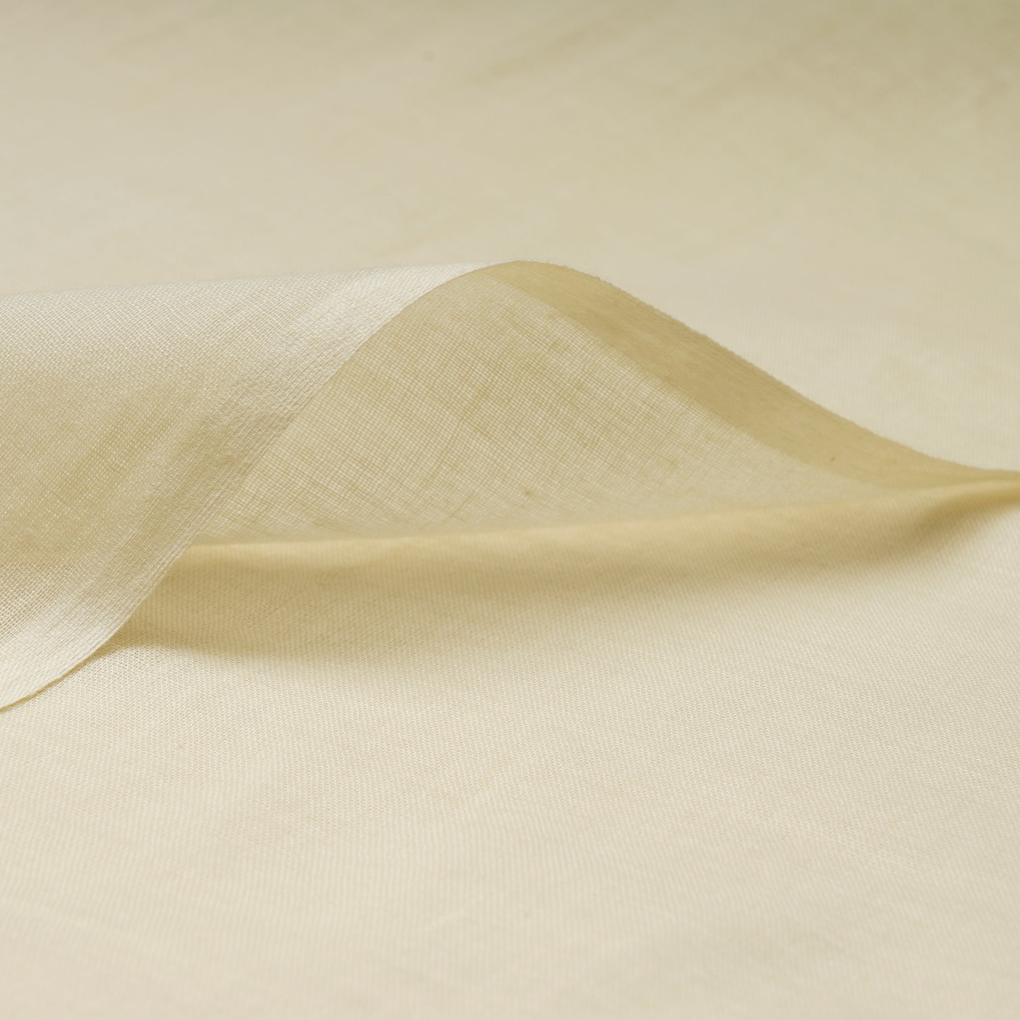 Cream Cotton Voile Fabric