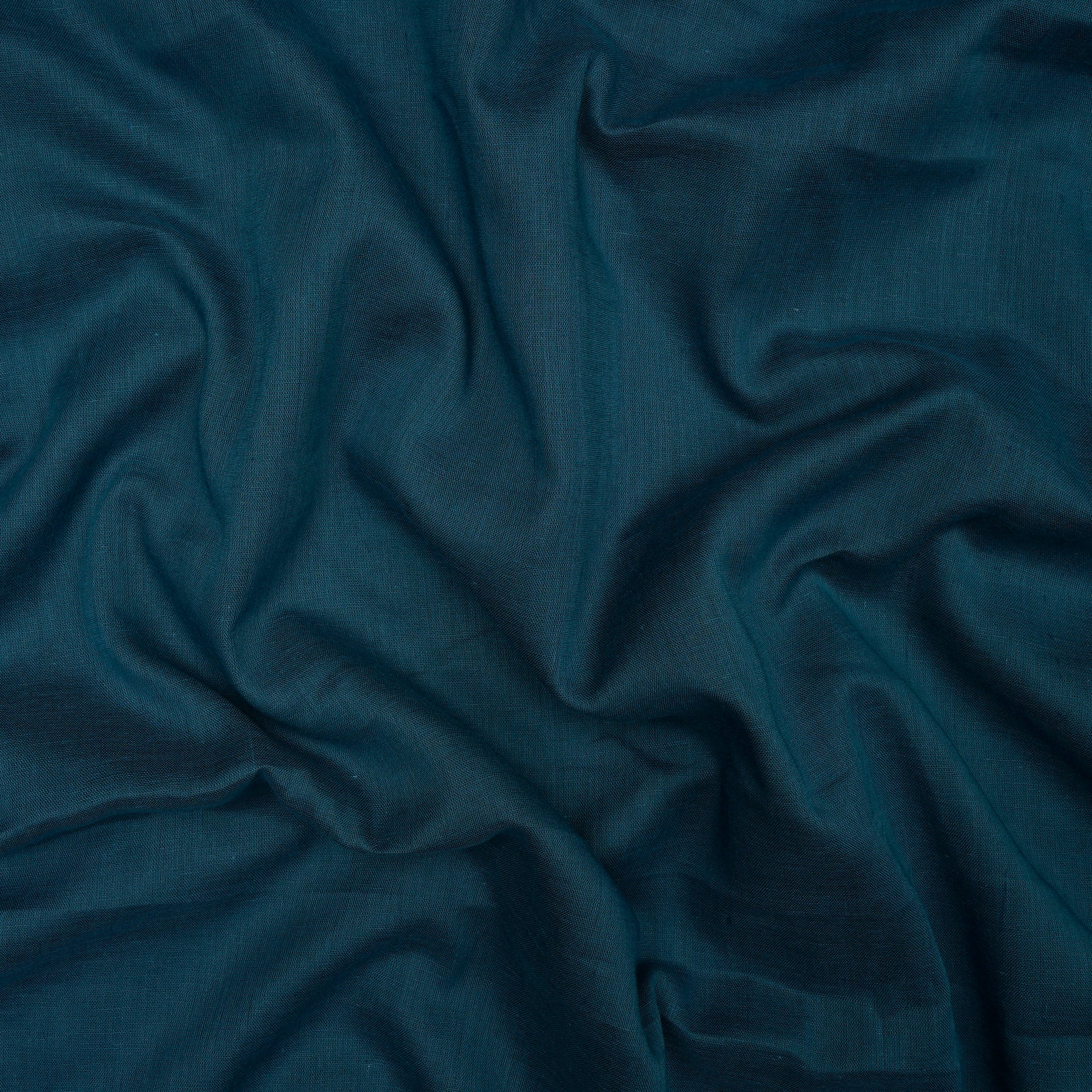 Ink Blue Cotton Voile Fabric