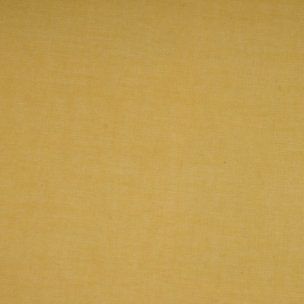 Light Mustard Color Cotton Voile Fabric