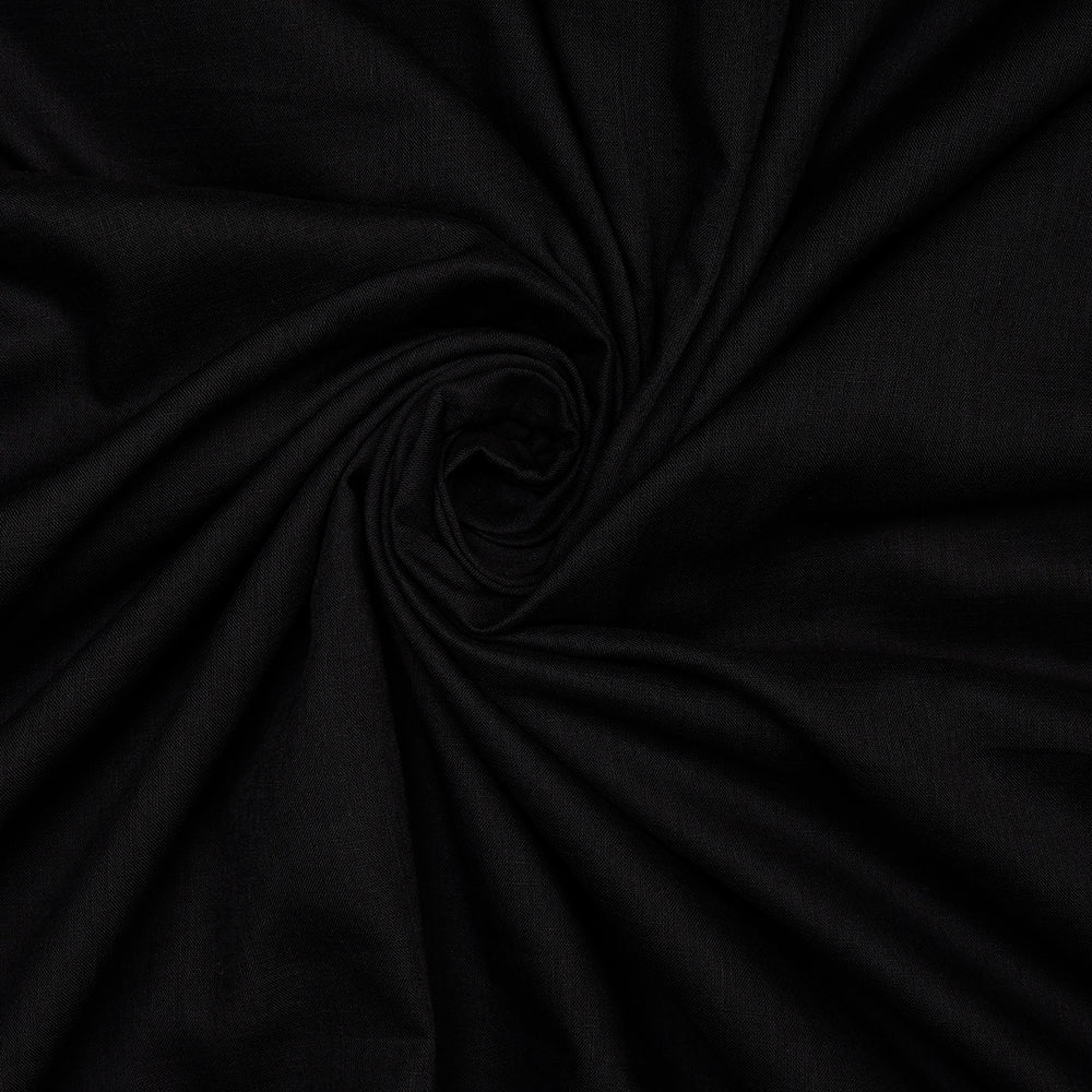 Black Color Cotton Voile Fabric