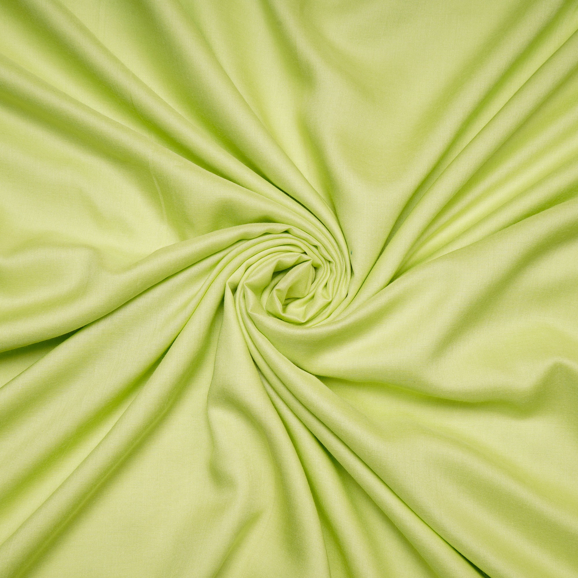 Parrot Green Color Plain Modal Fabric