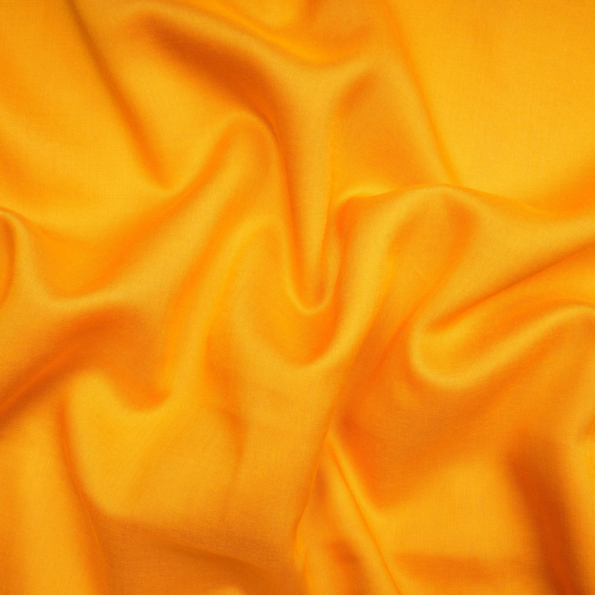 Orange Color Plain Modal Fabric