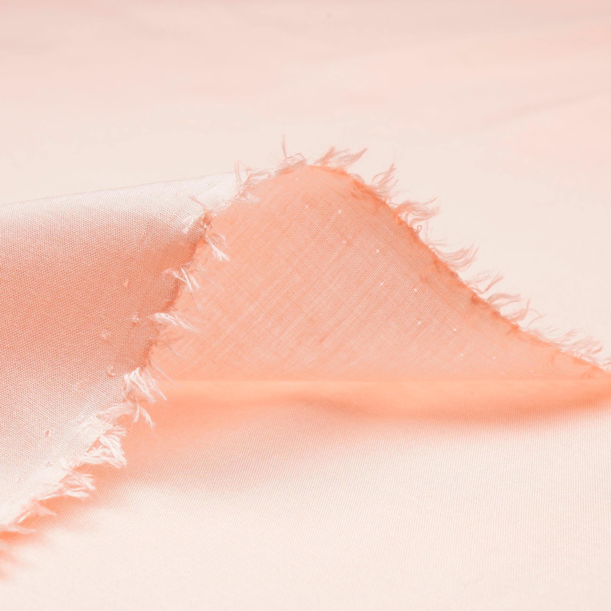 Peach Puff Color Plain Modal Fabric