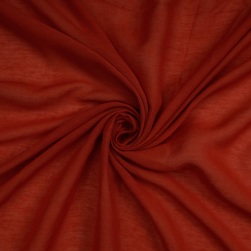 Red Color Bemberg Georgette Fabric