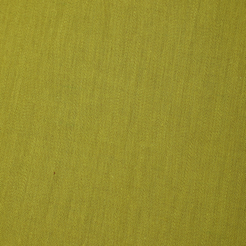 Green Color Yarn Dyed Cotton Satin Fabric