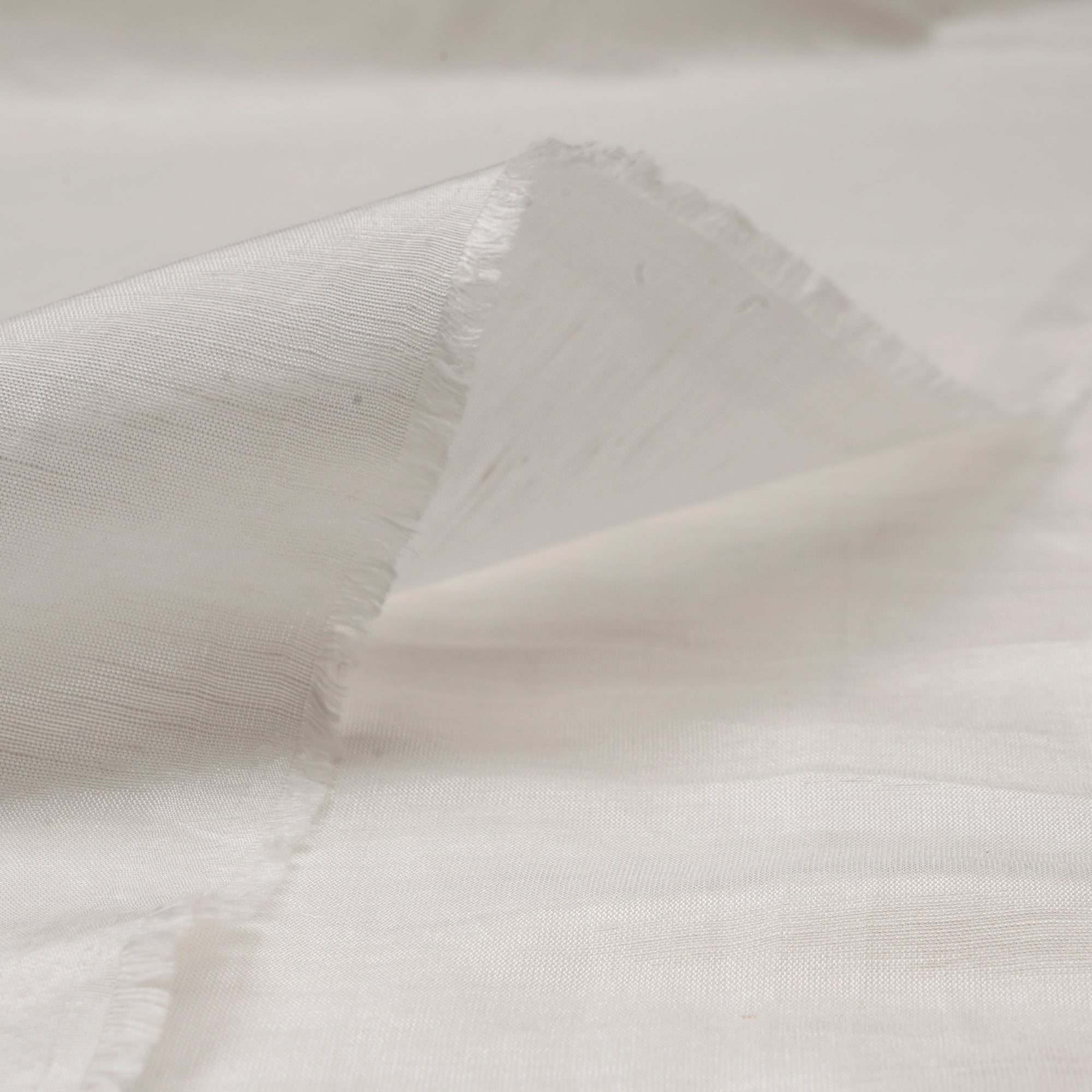 White Plain Pure Dyeable Bemberg Fabric