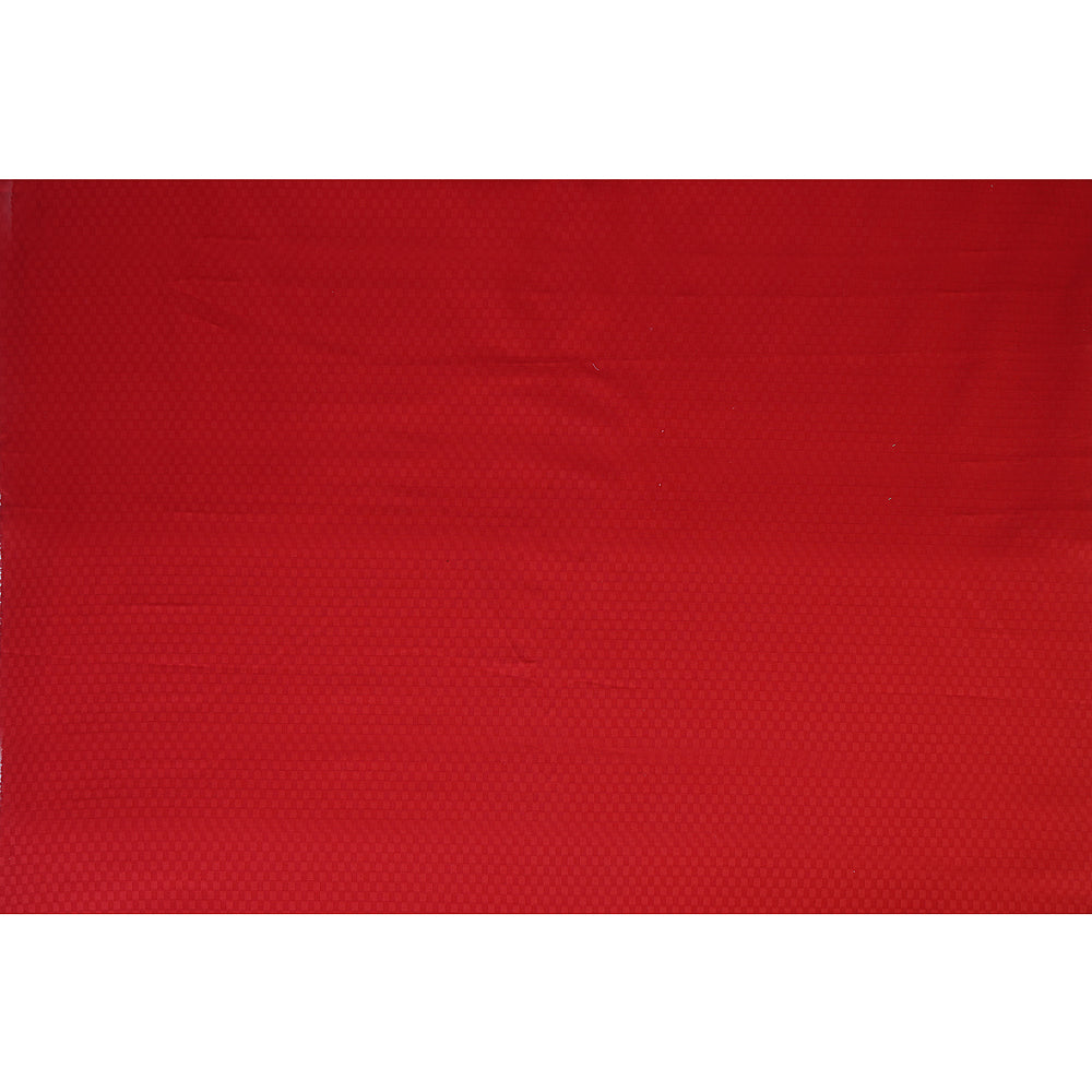 Red Color Cotton Lycra Fabric