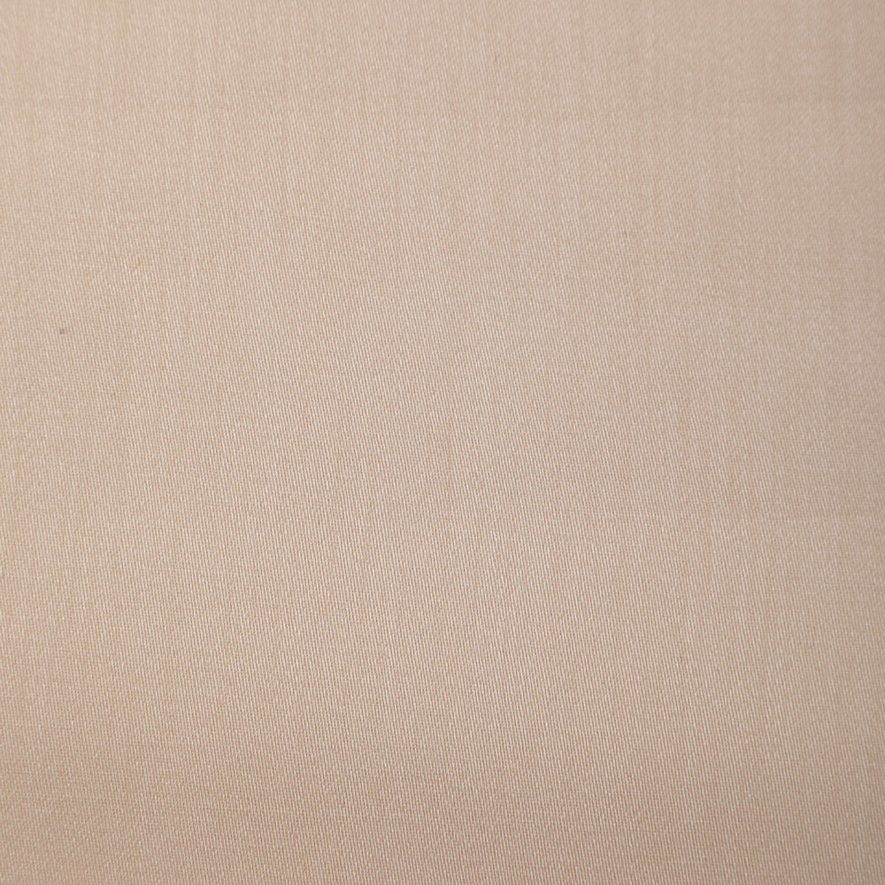 Cream Color Mill Dyed Cotton Satin Fabric