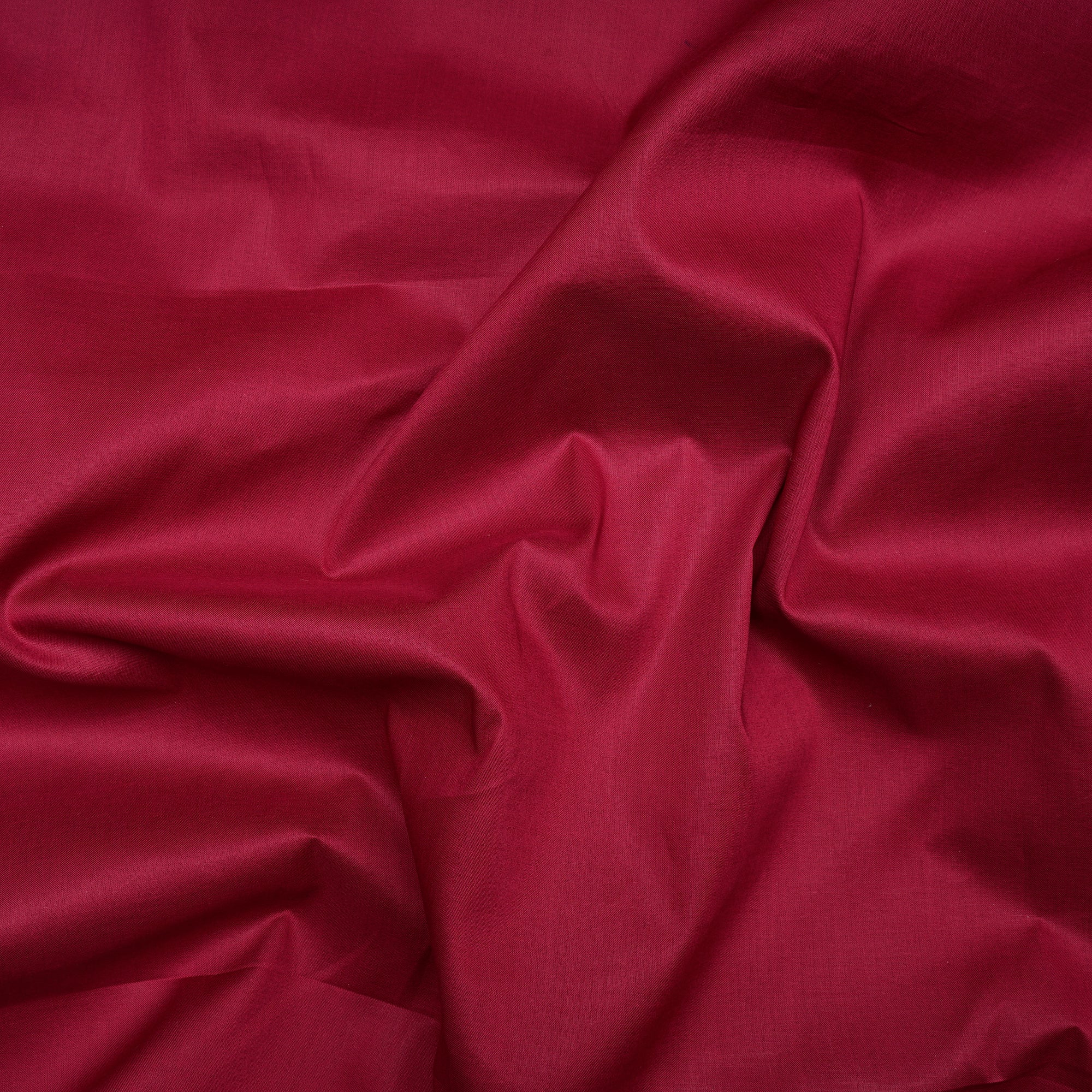 Maroon Color Mill Dyed Cotton Lawn Fabric