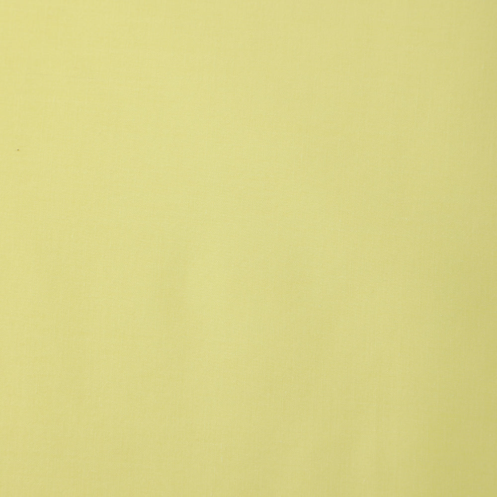Yellow Color Mill Dyed Cotton Lawn Fabric