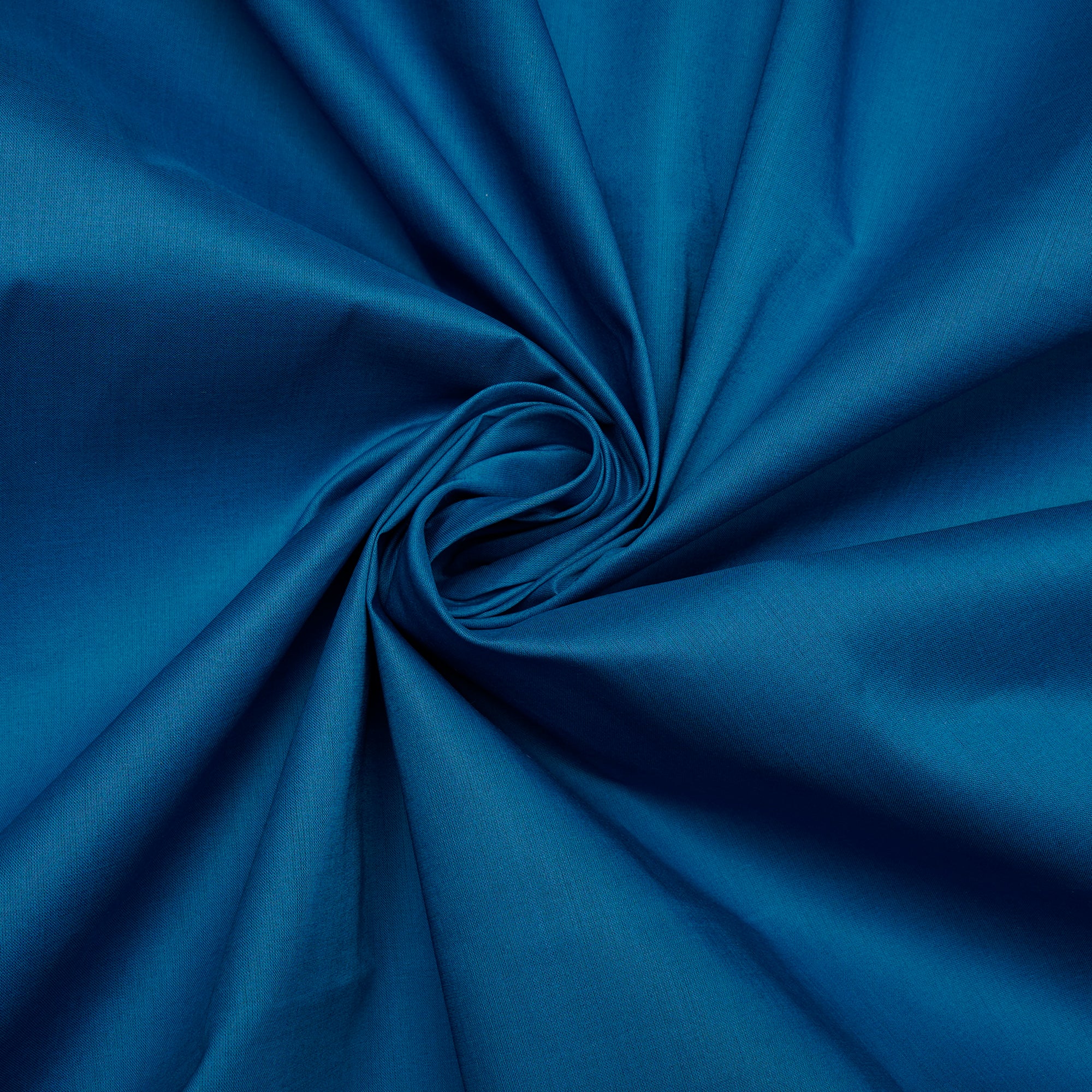 Blue Color Mill Dyed Cotton Lawn Fabric