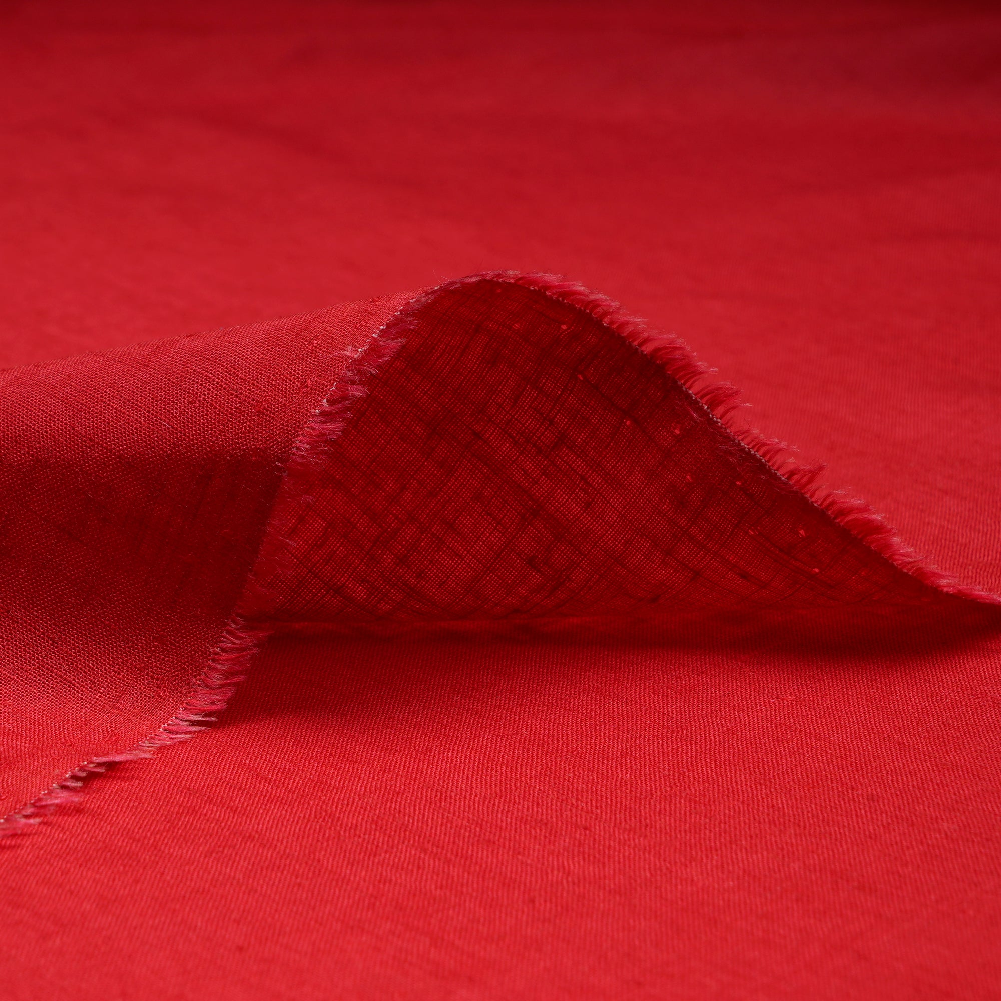 Red Color Linocel Fabric