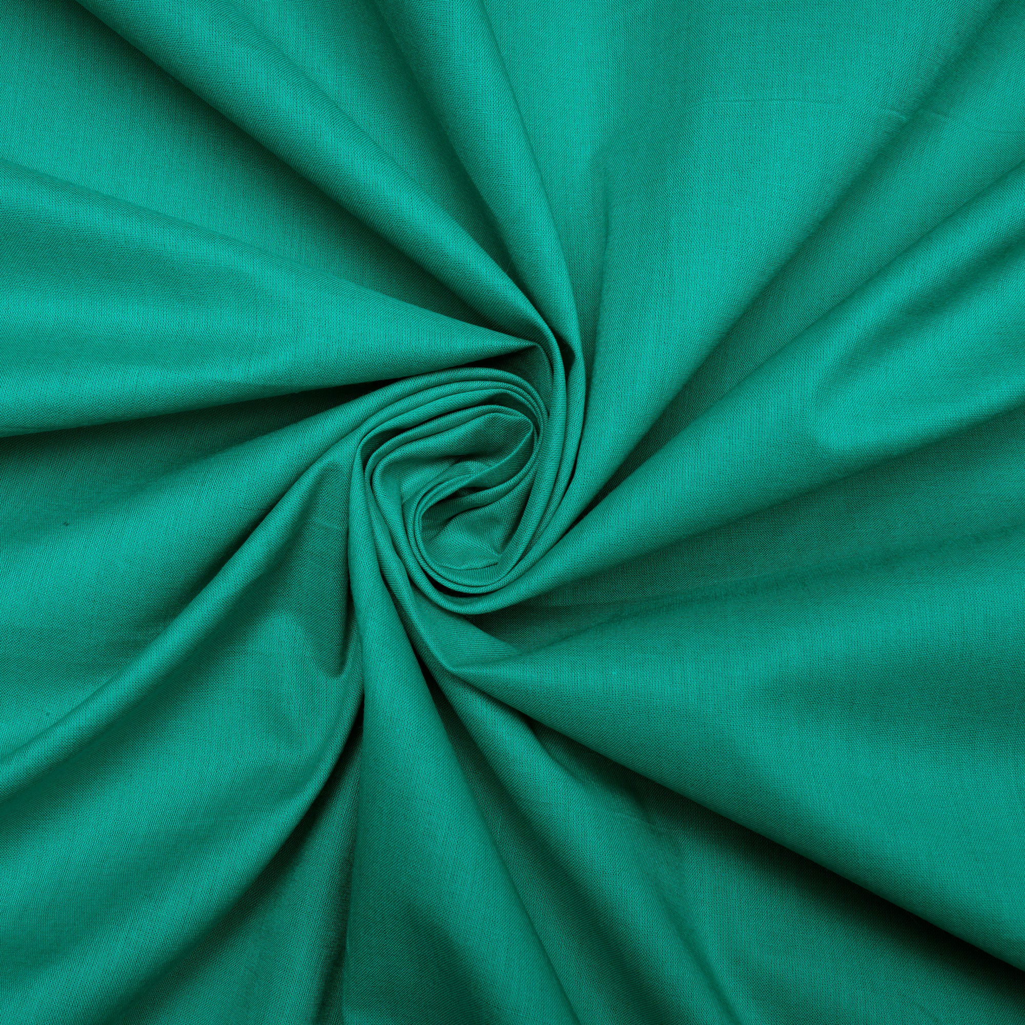 Green Color Cotton Cambric Fabric