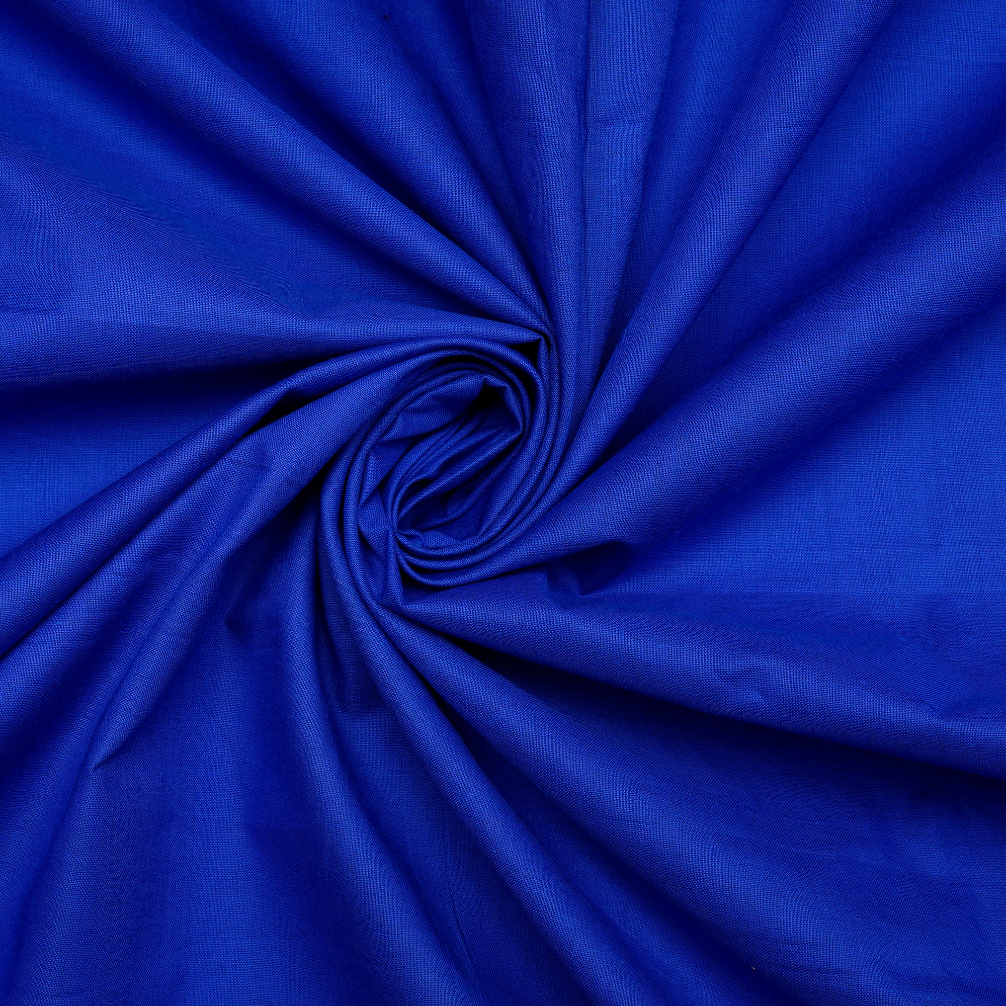 Blue Color Mill Dyed Cotton Cambric Fabric
