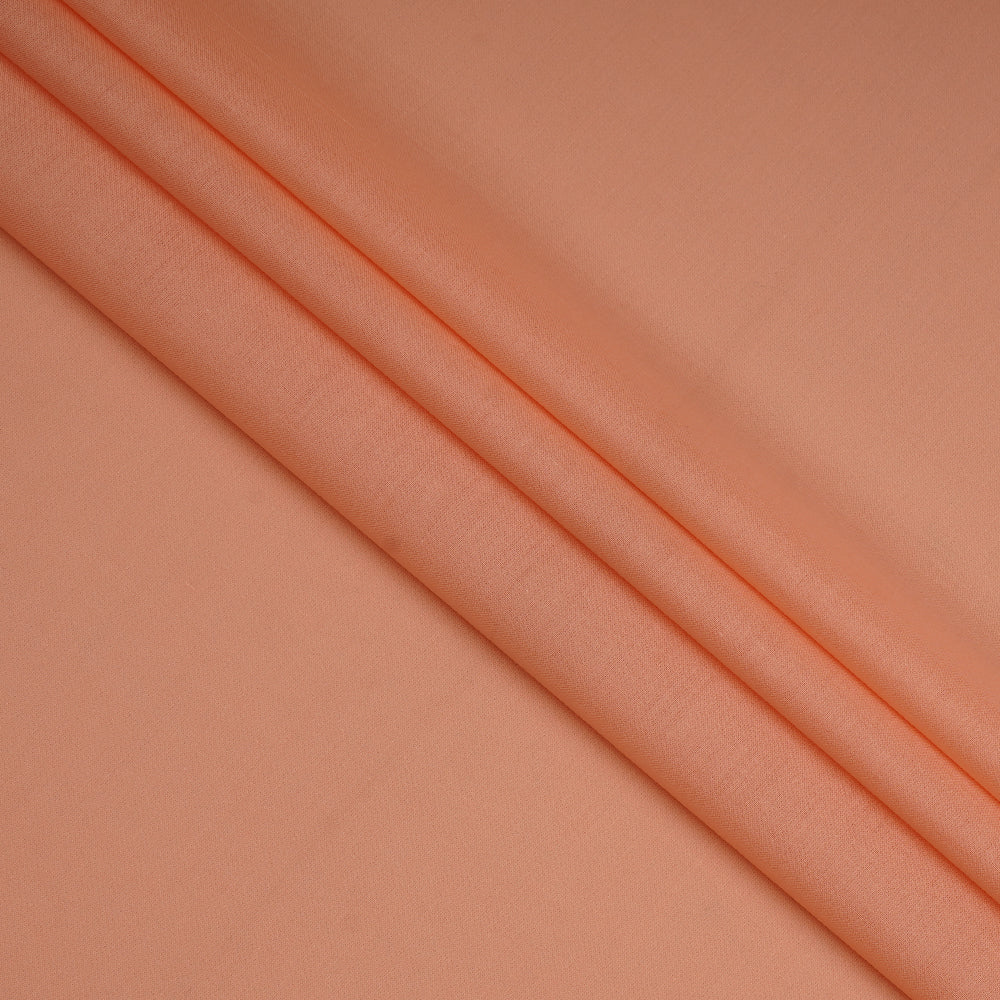 Peach Color Cotton Cambric Fabric