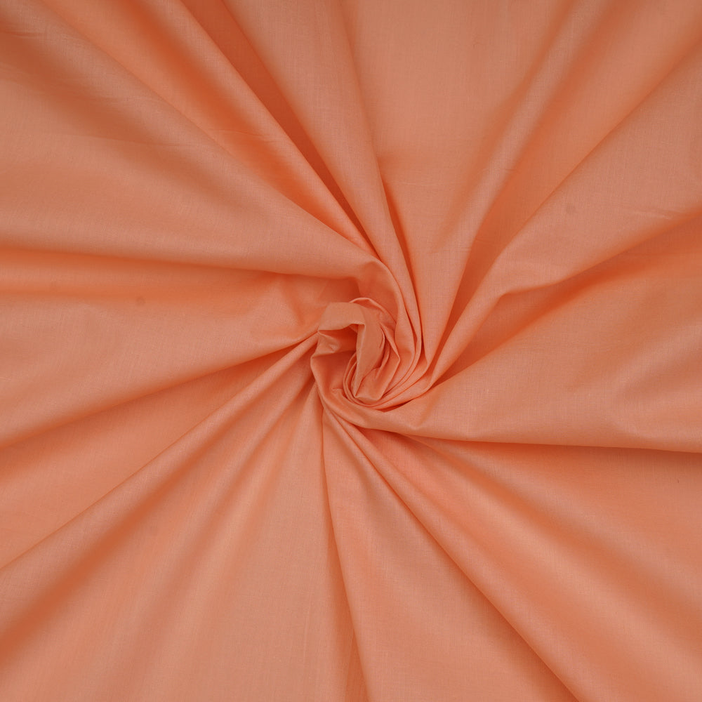 Peach Color Cotton Cambric Fabric