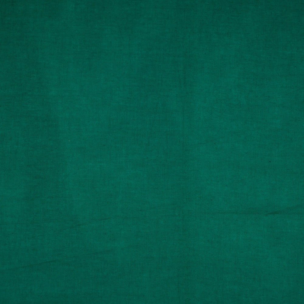 Teal Color Cotton Cambric Fabric