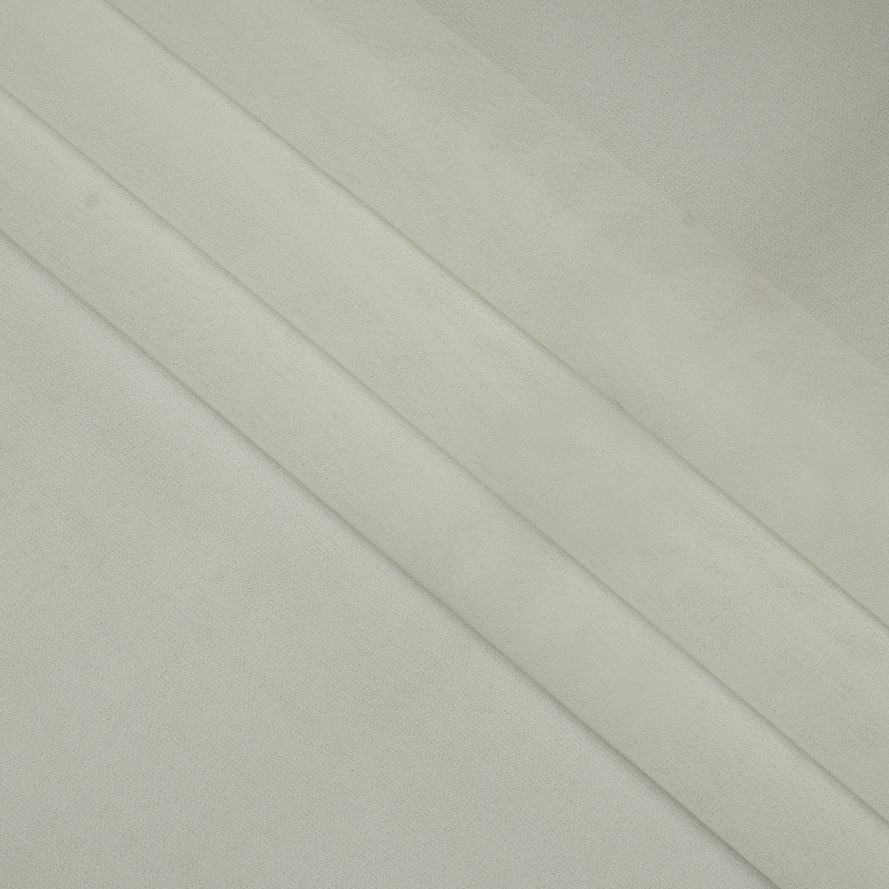 Off- White Color 65 GLM Bemberg Georgette Dyeable Fabric