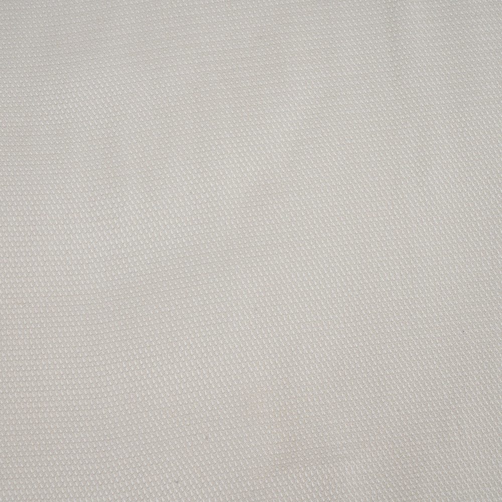 White Color Bemberg Modal Satin Dobby Fabric