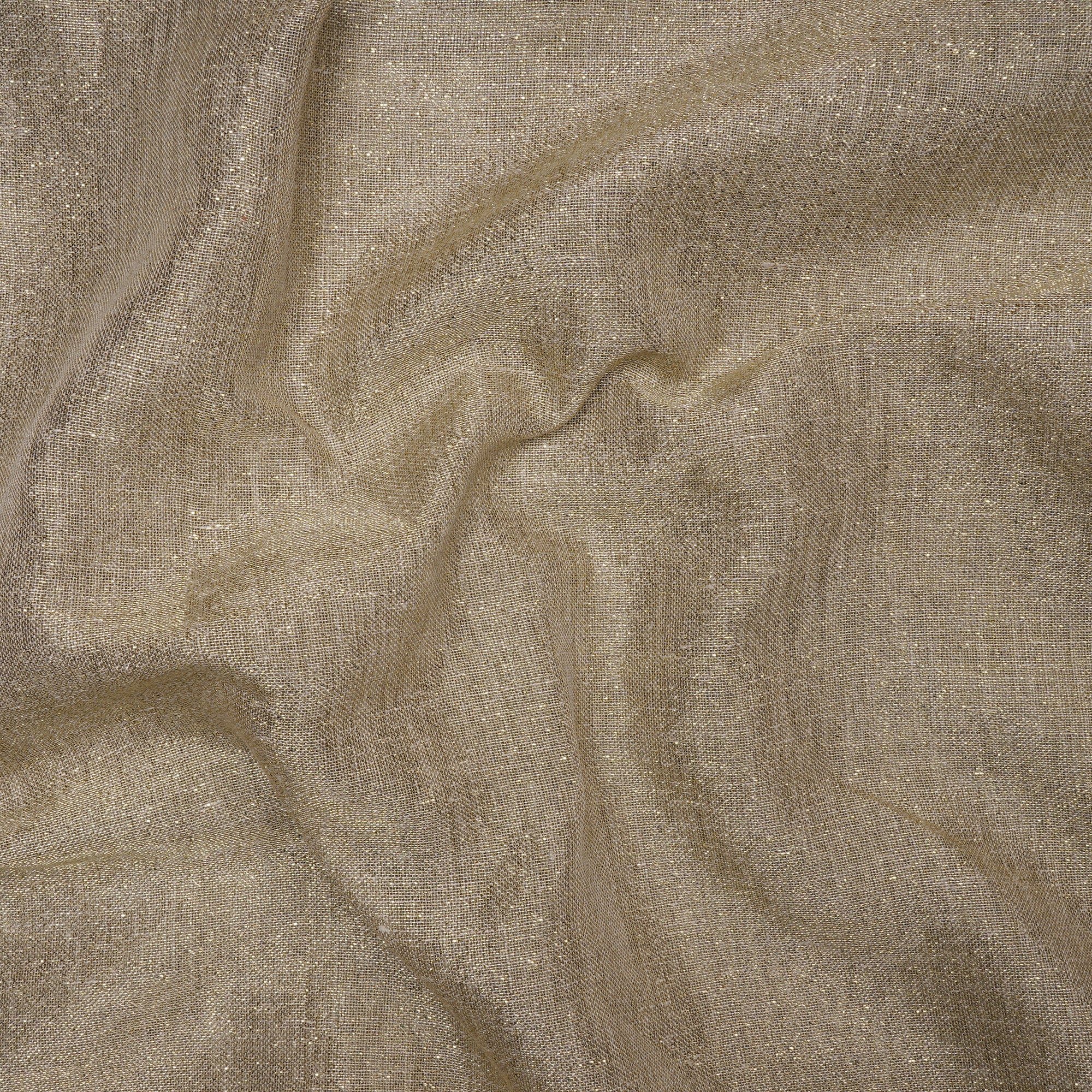 Buy Natural Premium Metallic Linen Fabric 68391/2 | FFAB
