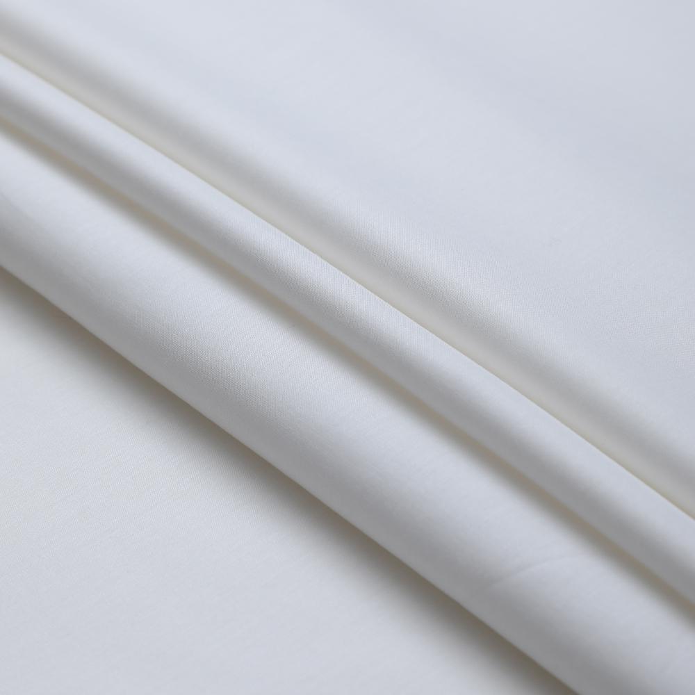 Off White Color Cotton Mulmul Fabric
