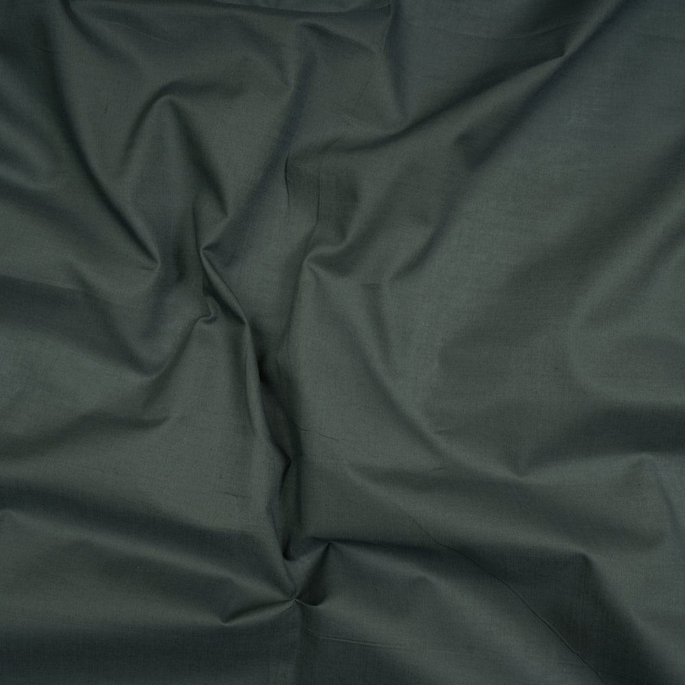 Dark Grey Color Mill Dyed Cotton Cambric Fabric
