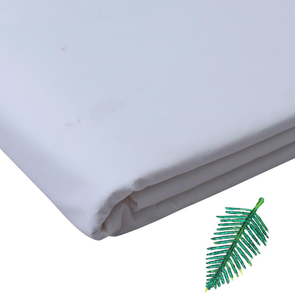 White Color Tanna Lawn Cotton Dyeable Fabric