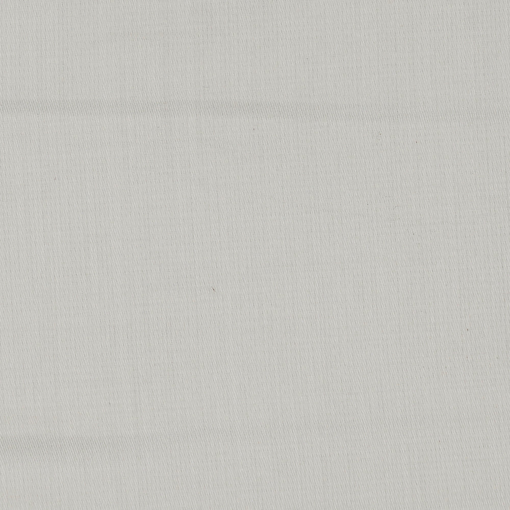 White Color Cotton Satin Dyeable Fabric