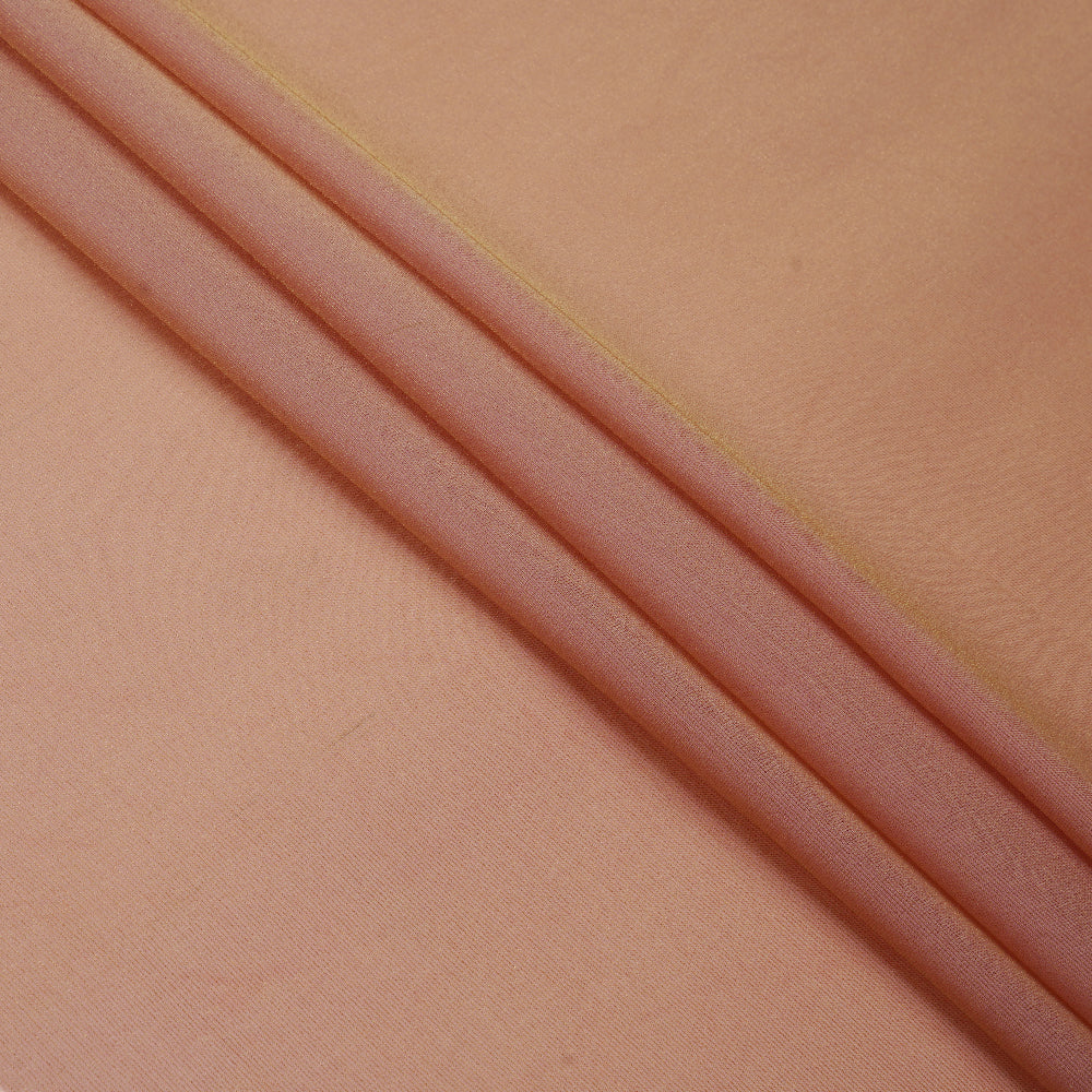 Pink Color Viscose Organza Tissue Fabric