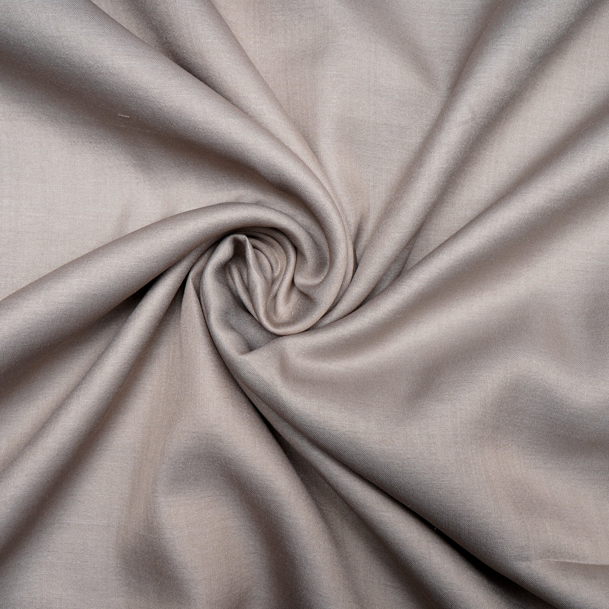 Grey Color Poly Tussar Fabric