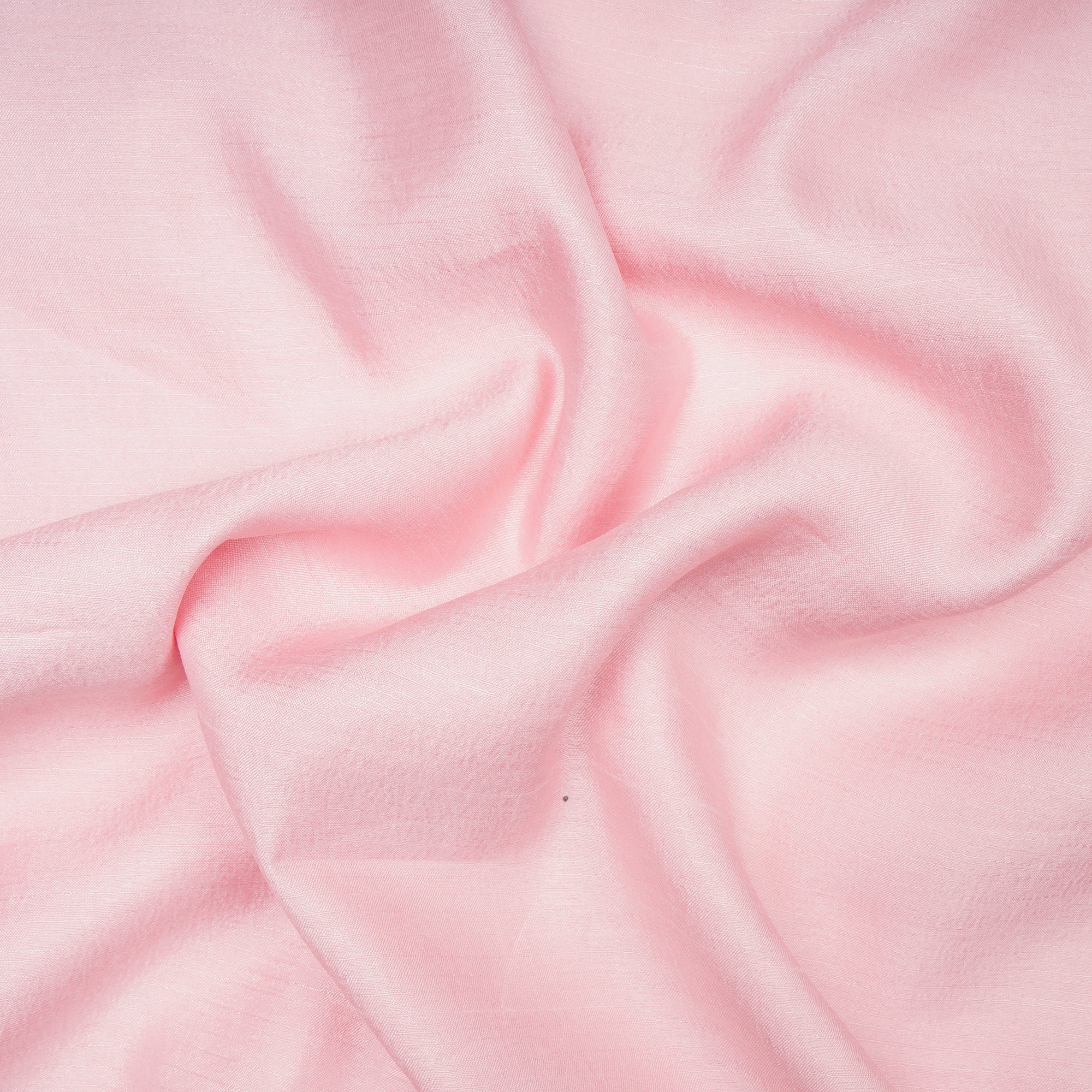 Pink Color Poly Tussar Fabric