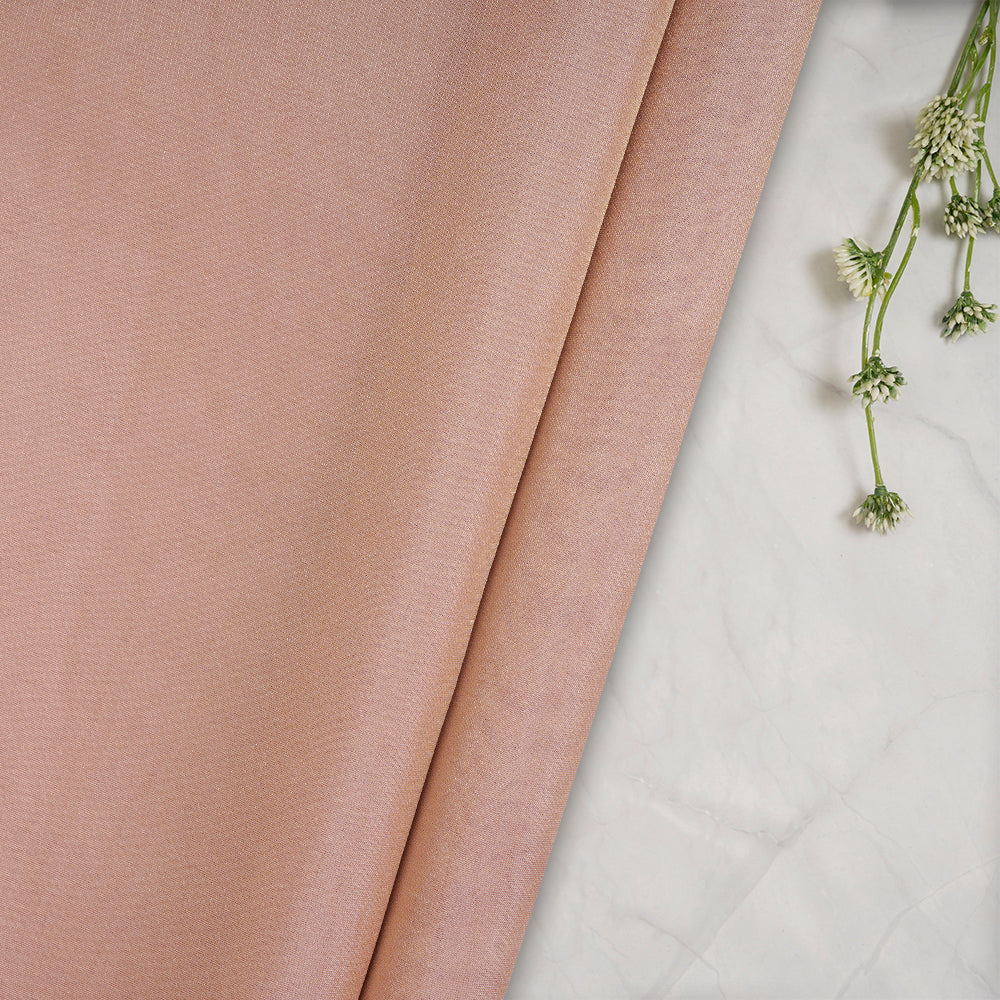 Light Peach Color Viscose Tissue Fabric
