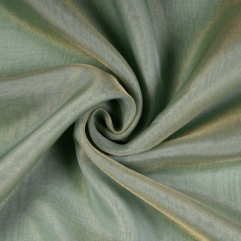 Magic Mint Color Viscose Tissue Fabric