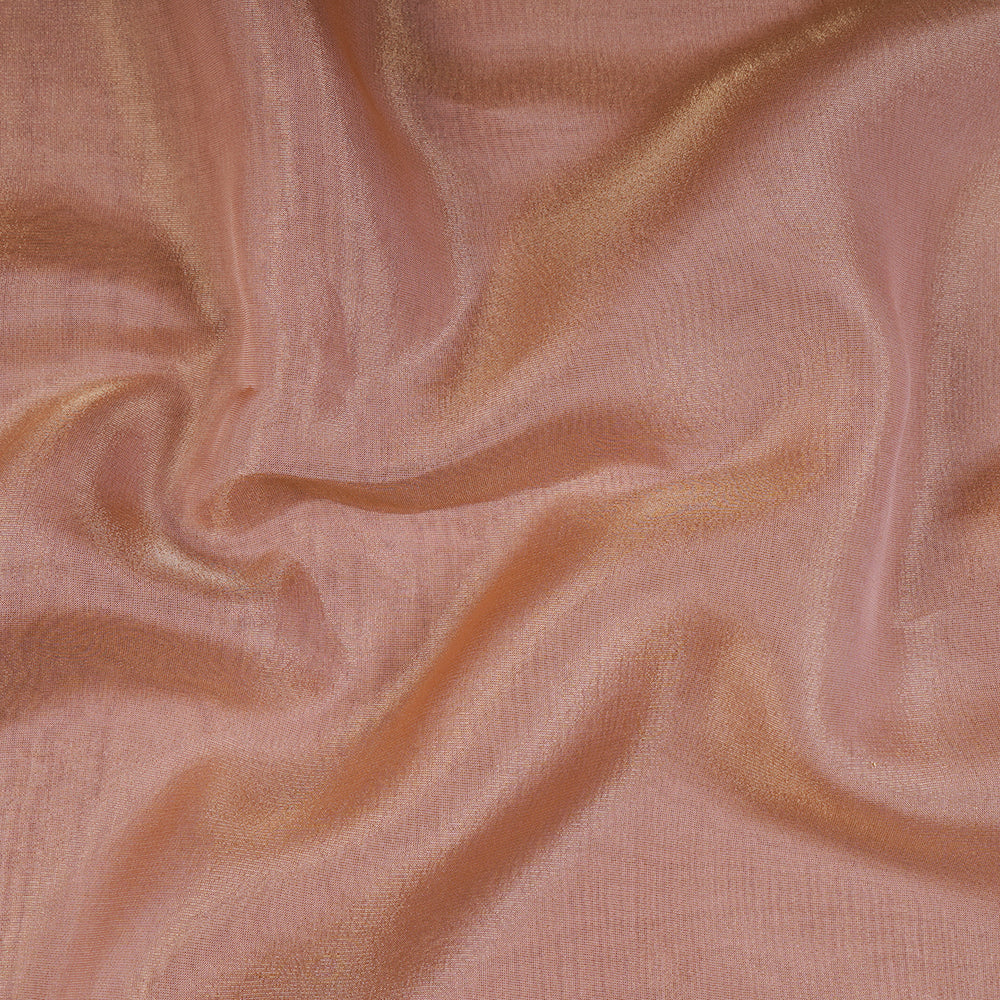 Peach Color Viscose Tissue Fabric