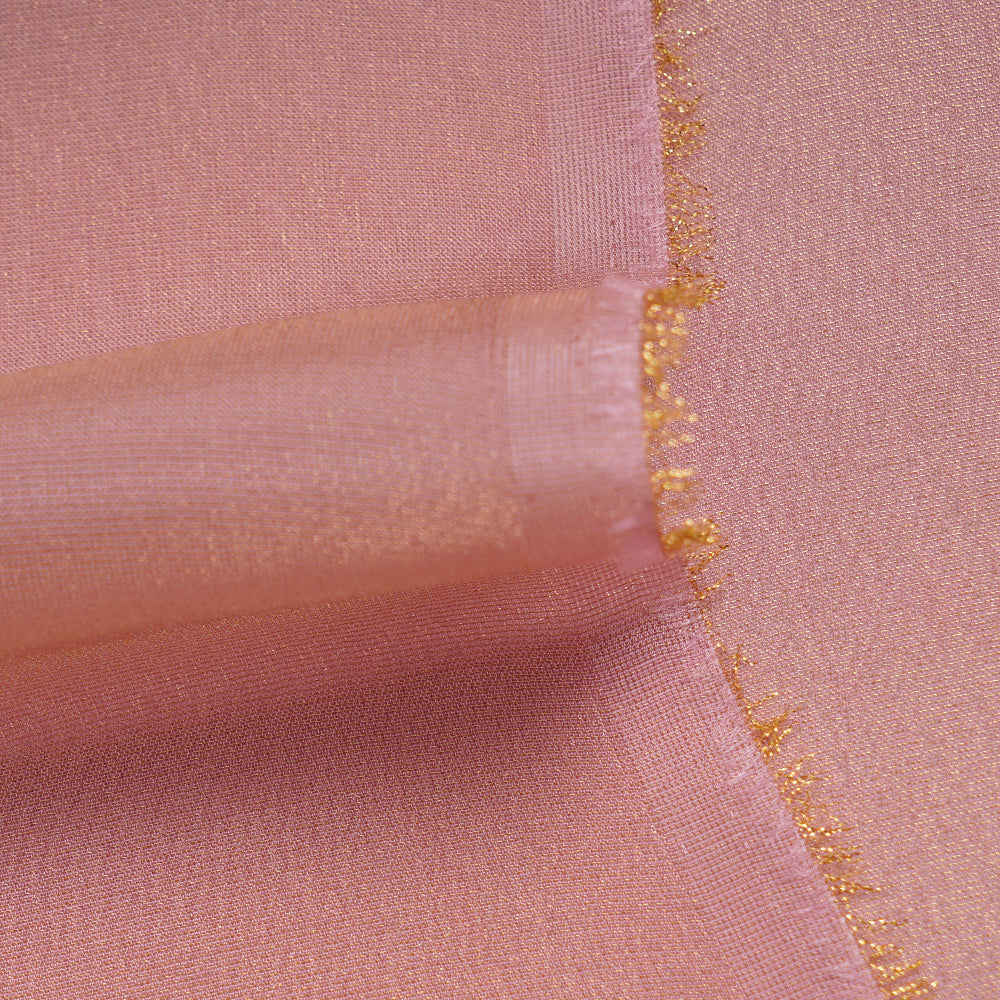Light Pink Color Viscose Tissue Fabric