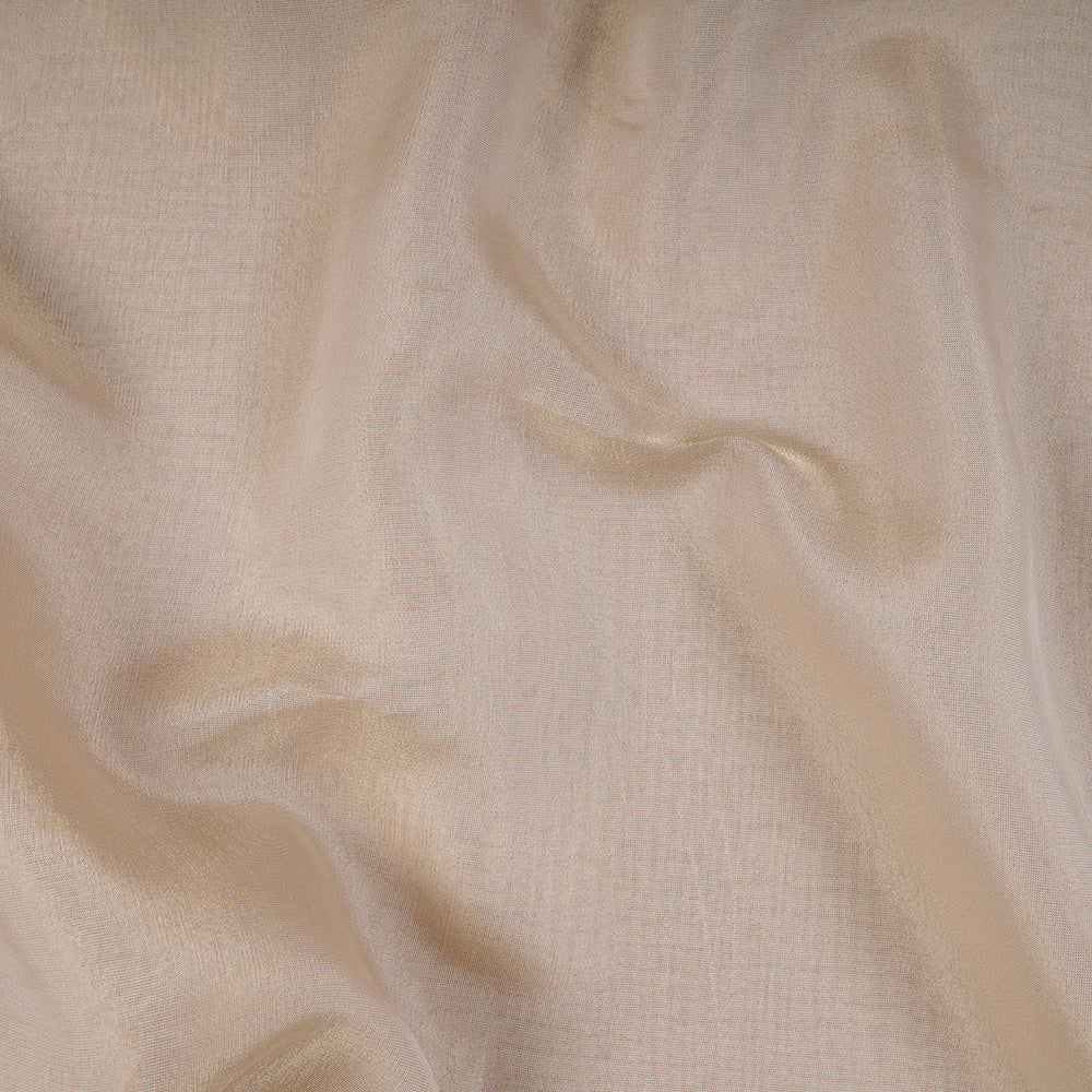 Cream Color Viscose Tissue Fabric