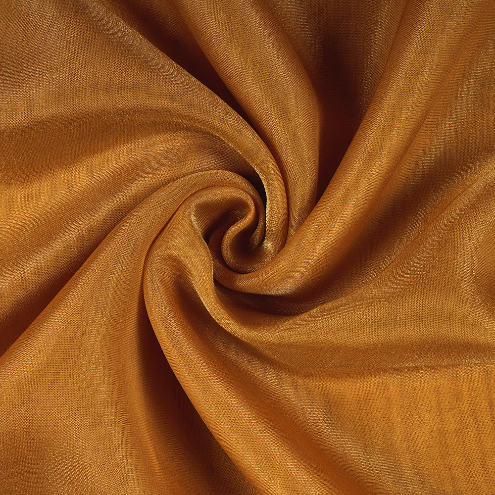 Mustard Color Viscose Tissue Fabric