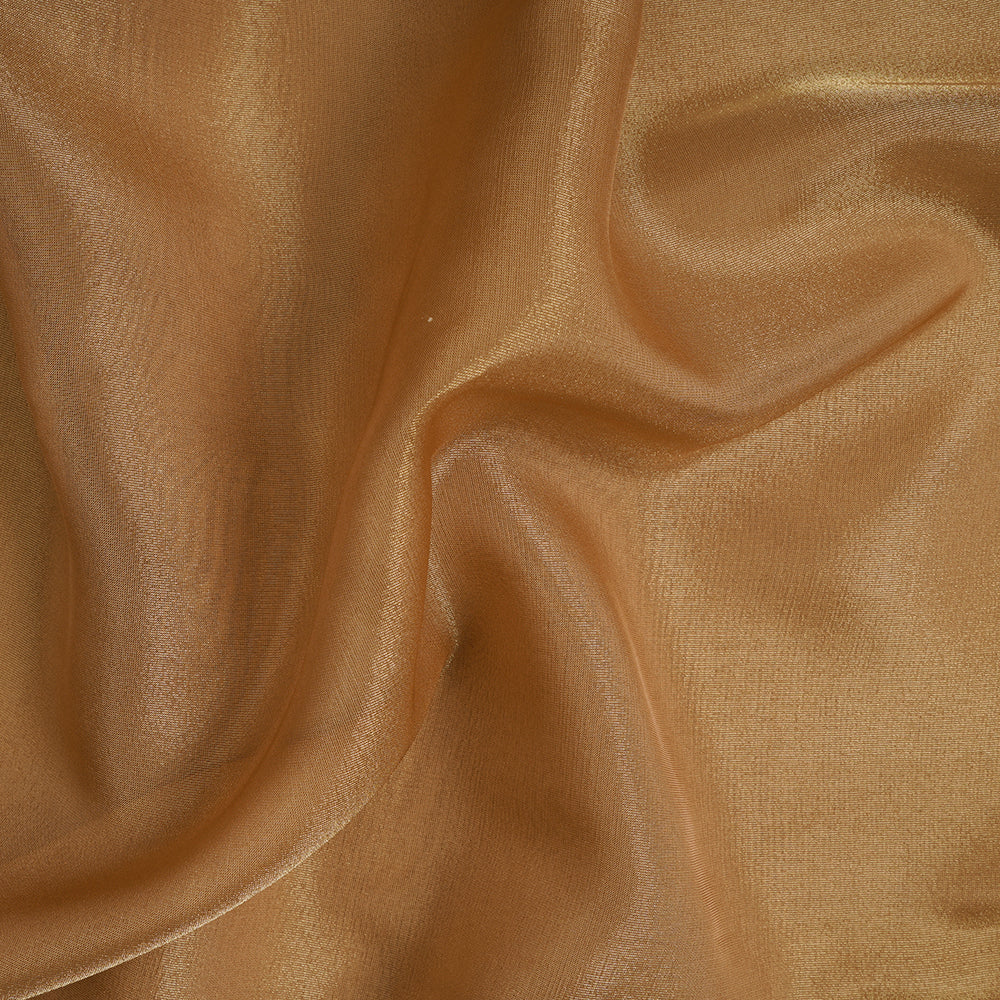 Golden Color Viscose Tissue Fabric