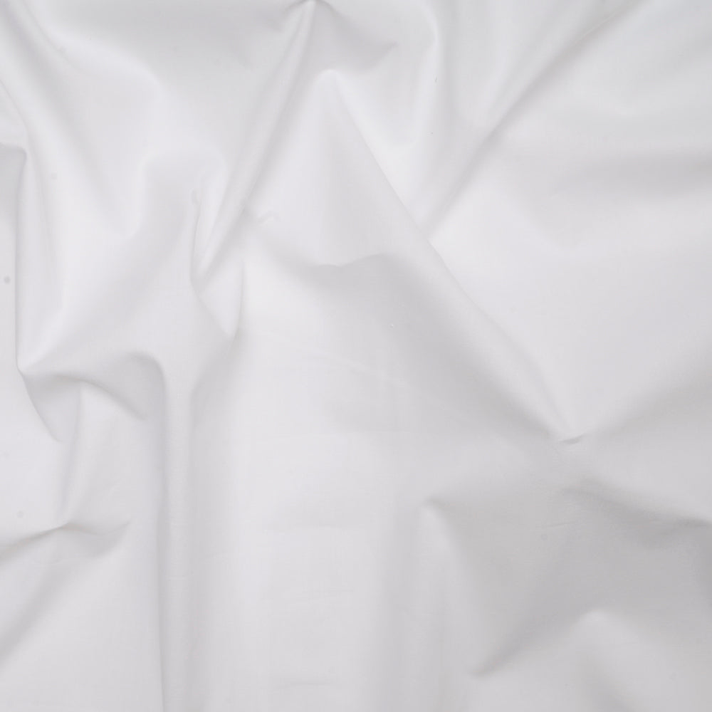 White Cotton Poplin Dyeable Fabric